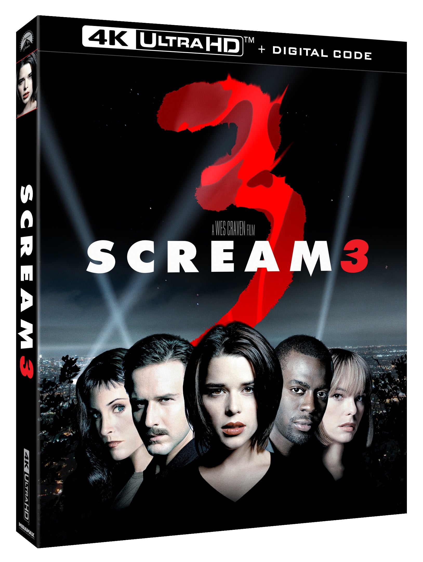 Scream 3 [Includes Digital Copy] [4K Ultra HD Blu-ray] cover art