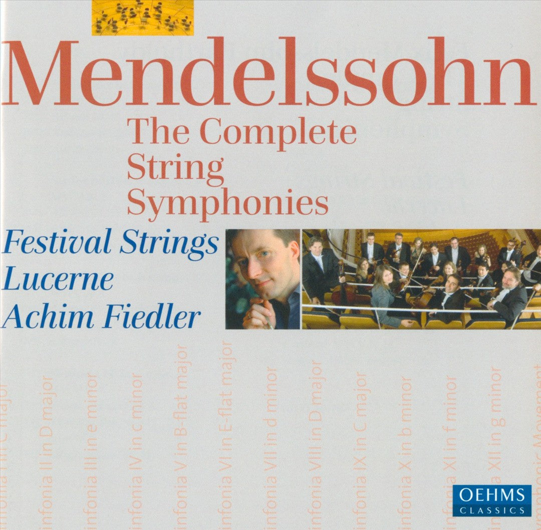 Mendelssohn: The Complete String Symphonies cover art