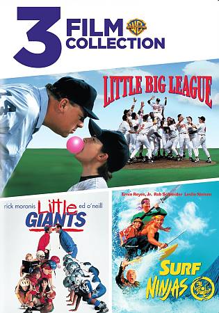 3 Film Favorites: Kids Sports - Little Big League/Little Giants/Surf Ninjas cover art