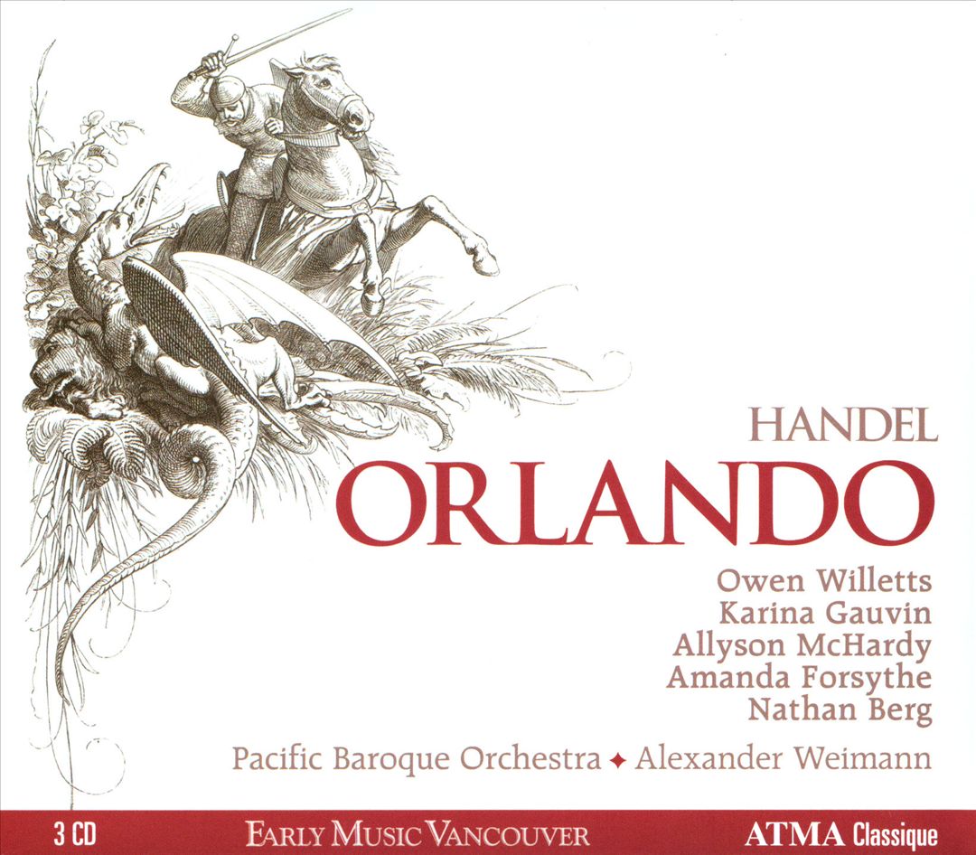 Handel: Orlando cover art