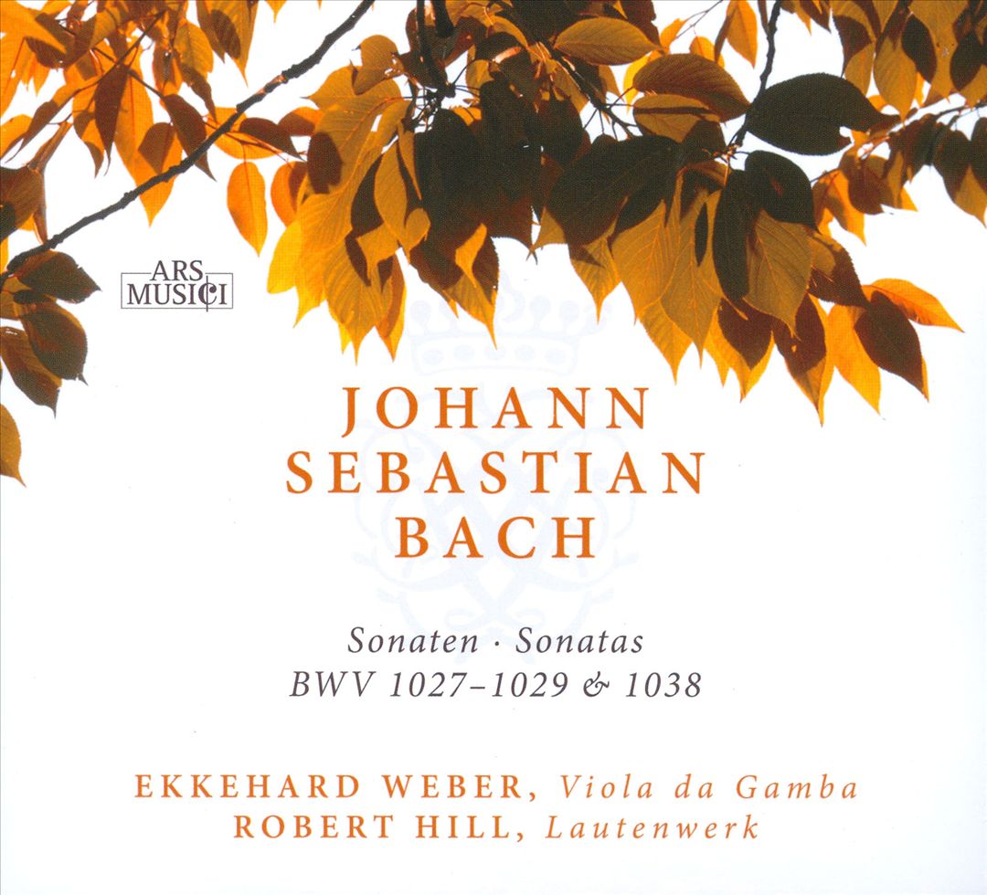 Bach: Sonatas BWV 1027-1029 & 1038 cover art