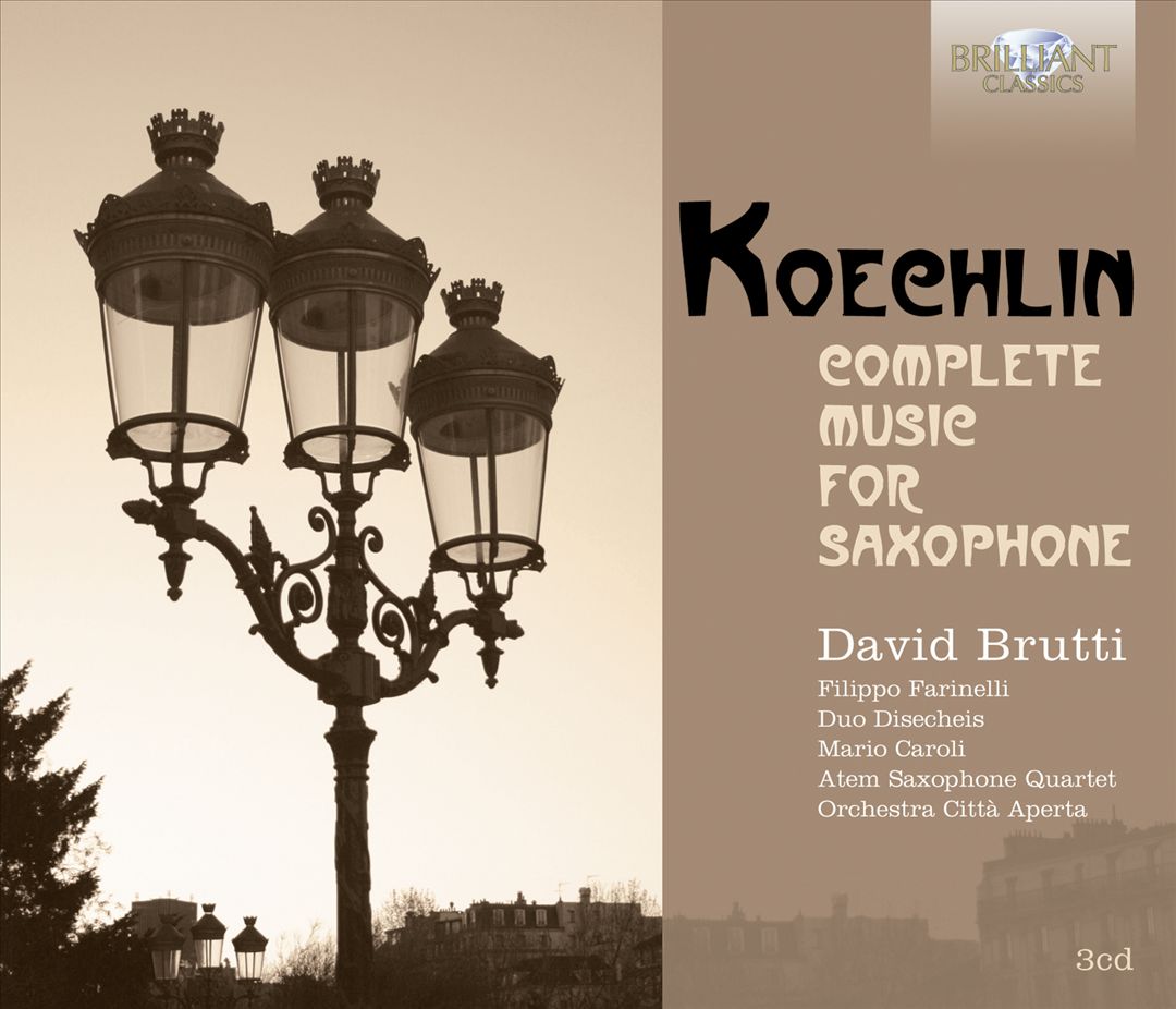 Charles Koechlin: Complete Music for Saxophone cover art