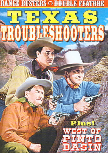 Range Busters: Texas Troubleshooters/West of Pinto Basin cover art