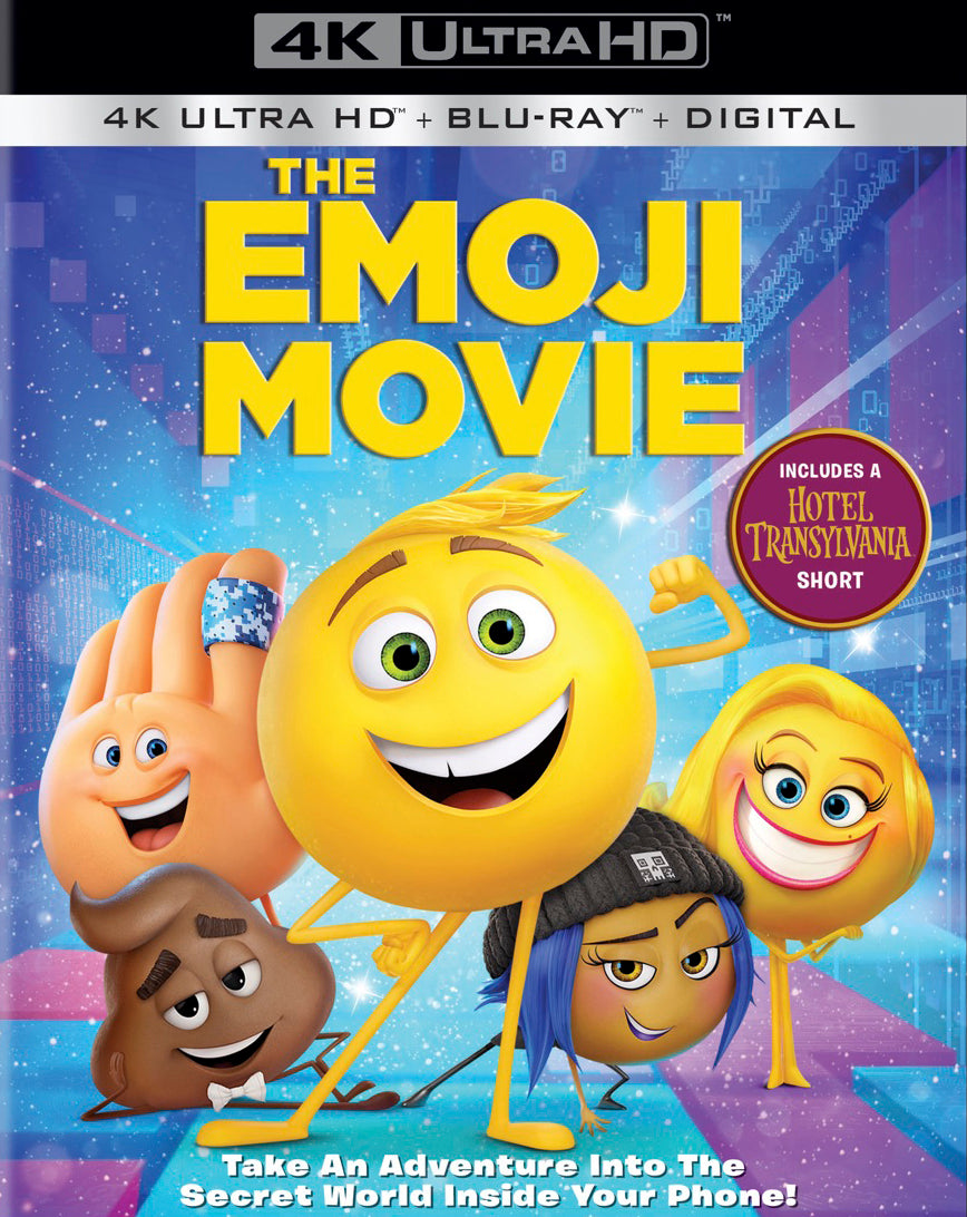 Emoji Movie [Includes Digital Copy] [4K Ultra HD Blu-ray/Blu-ray] cover art