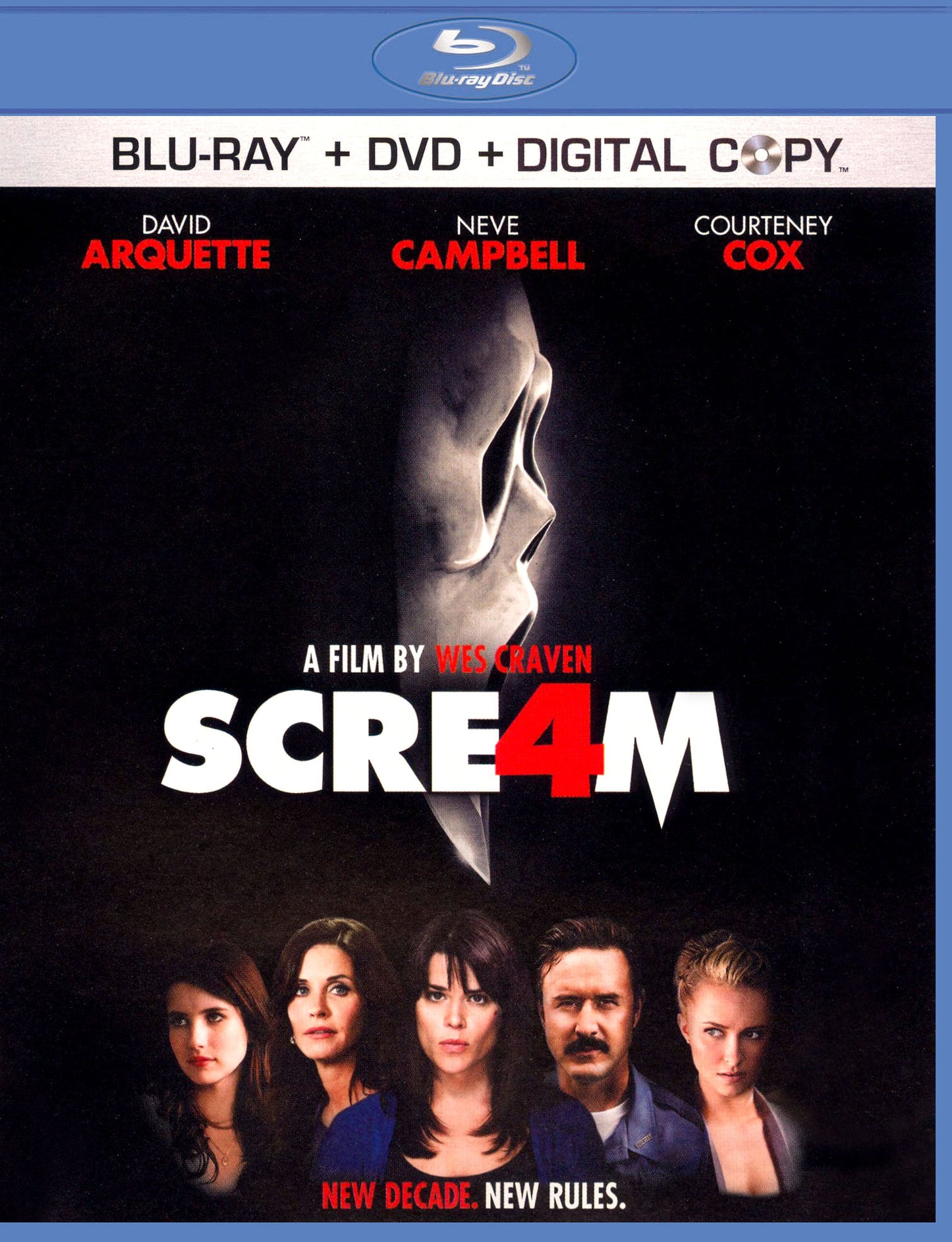 Scream 4 [2 Discs] [Includes Digital Copy] [Blu-ray/DVD] cover art