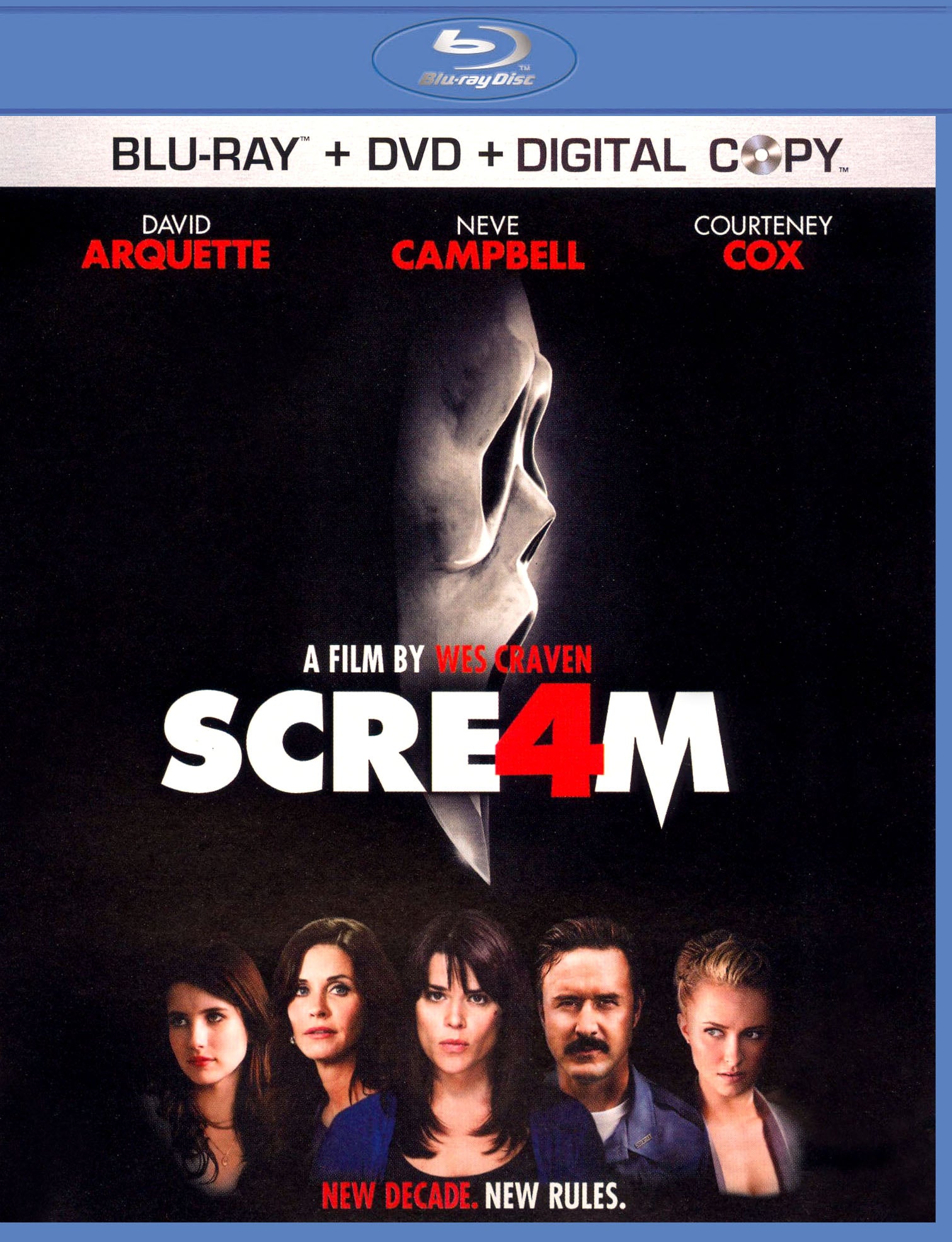 Scream 4 [2 Discs] [Includes Digital Copy] [Blu-ray/DVD] cover art