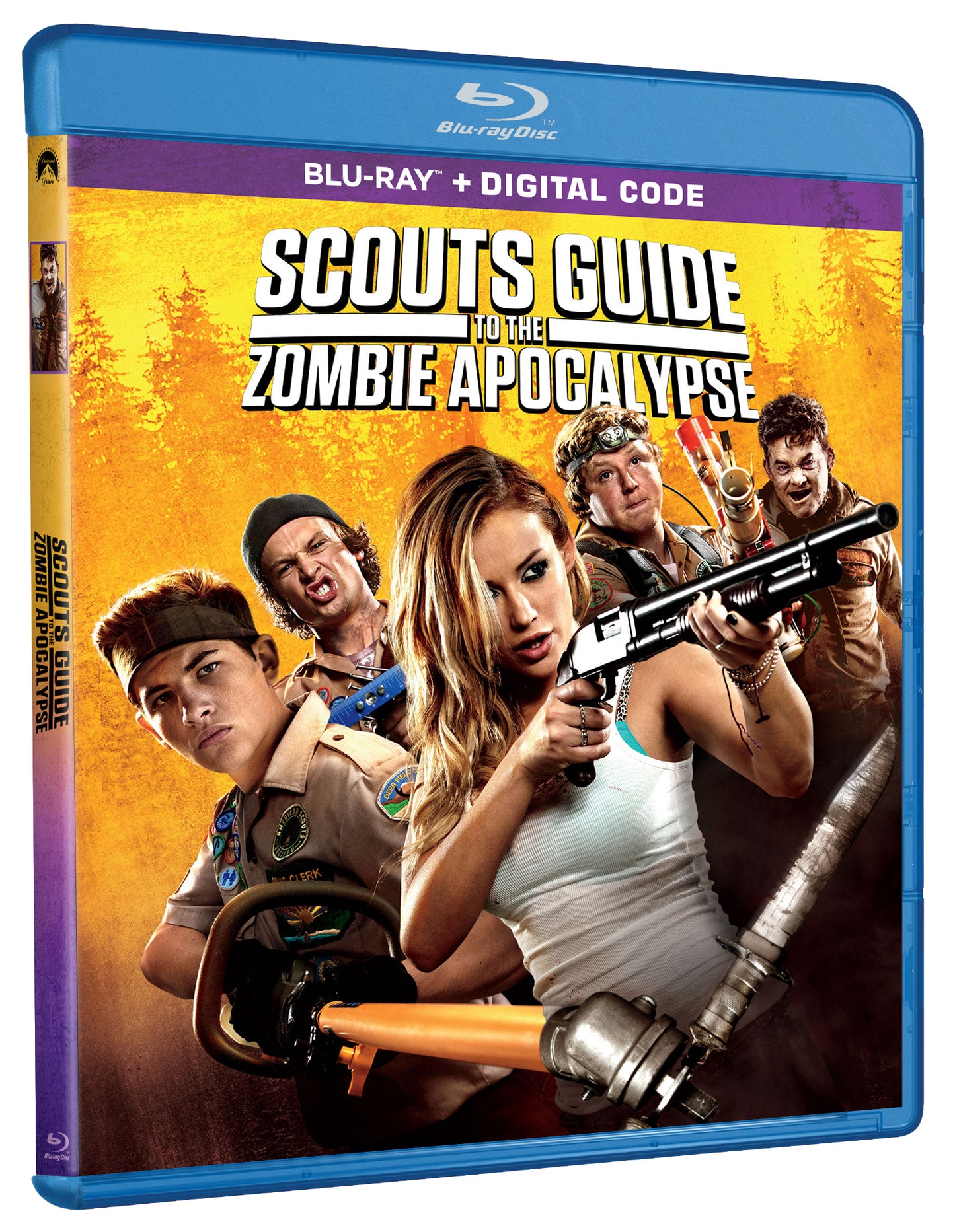 Scouts Guide to the Zombie Apocalypse [Includes Digital Copy] [Blu-ray] cover art