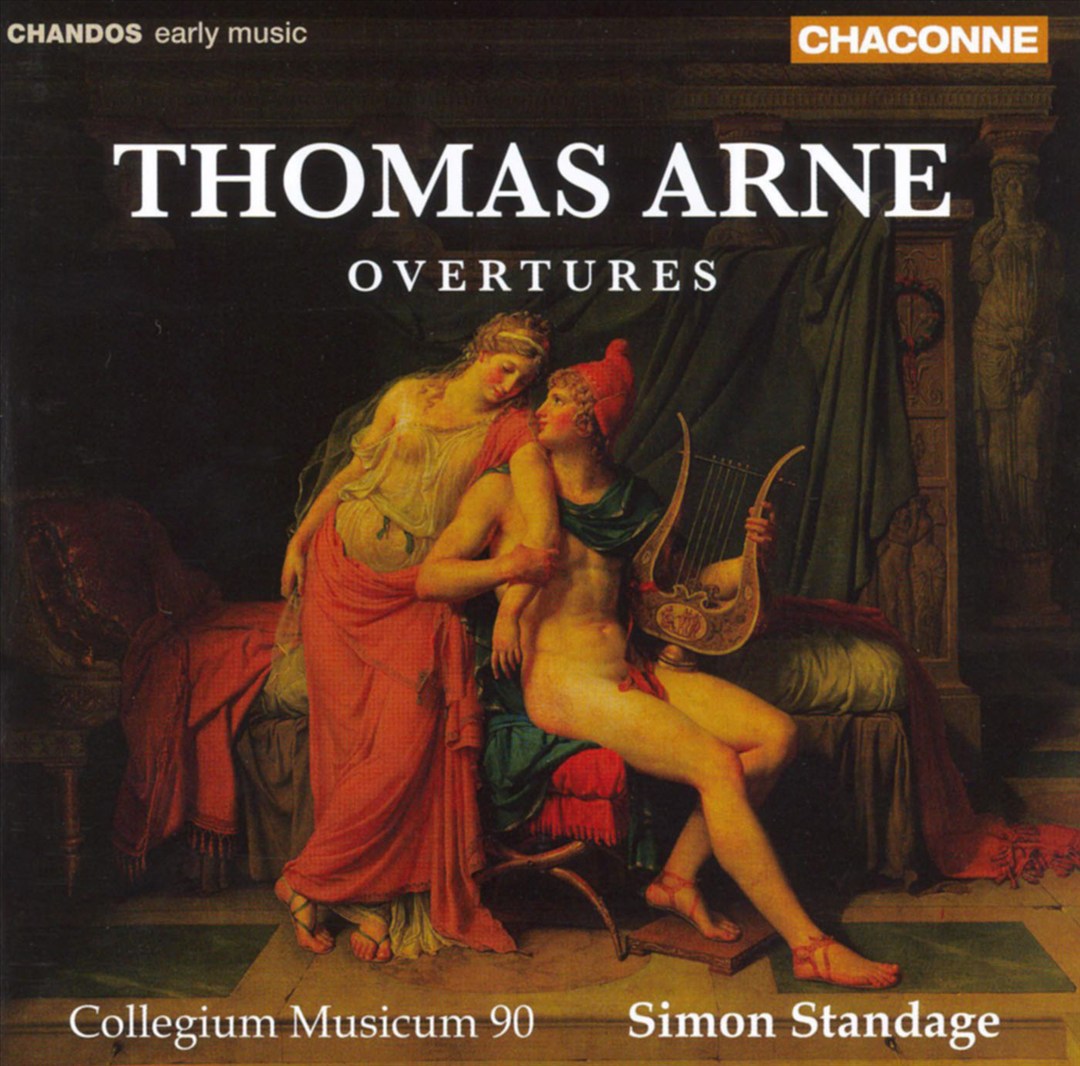 Thomas Arne: Overtures cover art