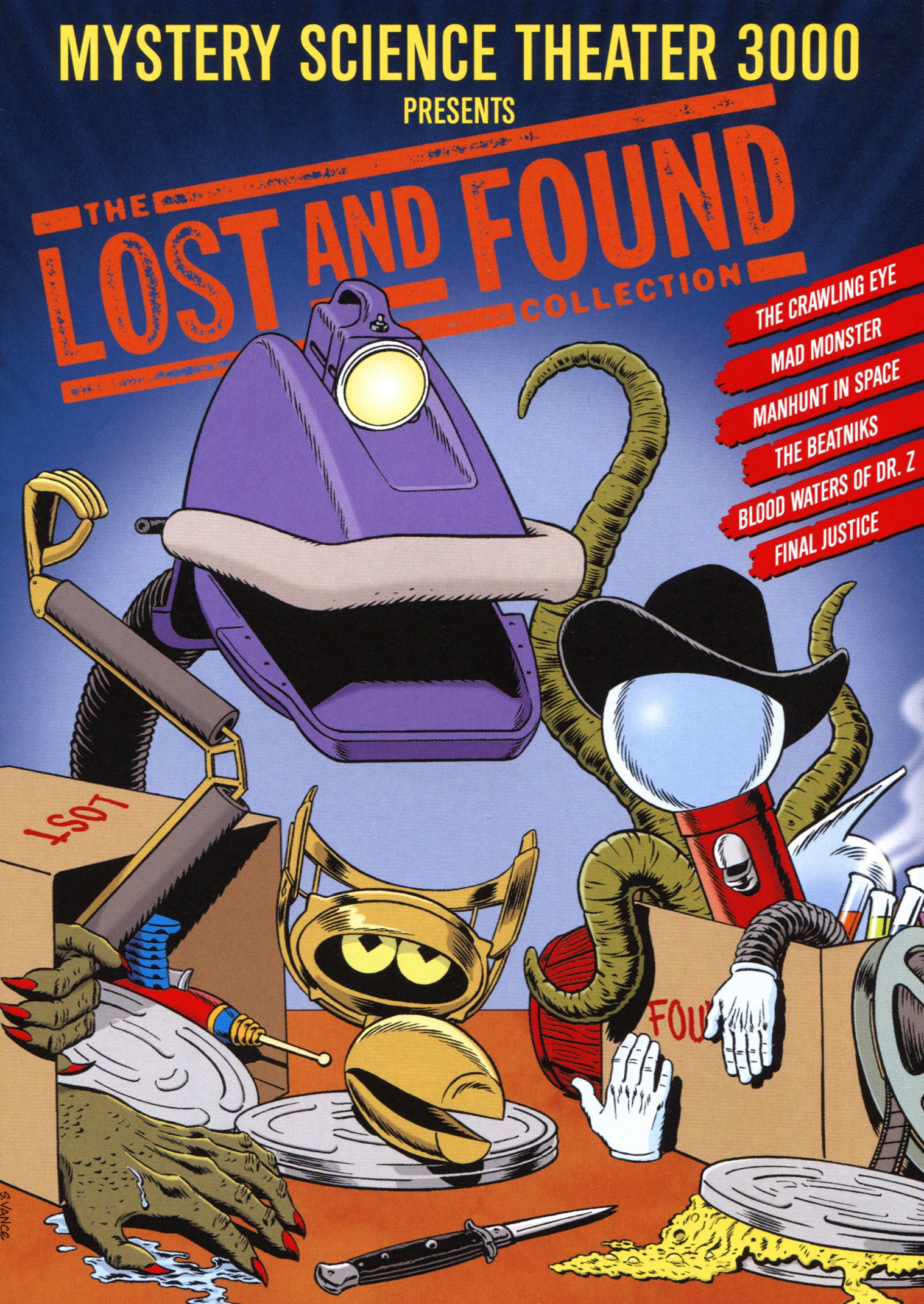 MYSTERY SCIENCE THEATER 3000 PRESENTS: THE LOST AND FOUND COLLECTION cover art