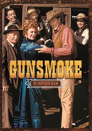 Gunsmoke: The Complete Eighteenth Season cover art