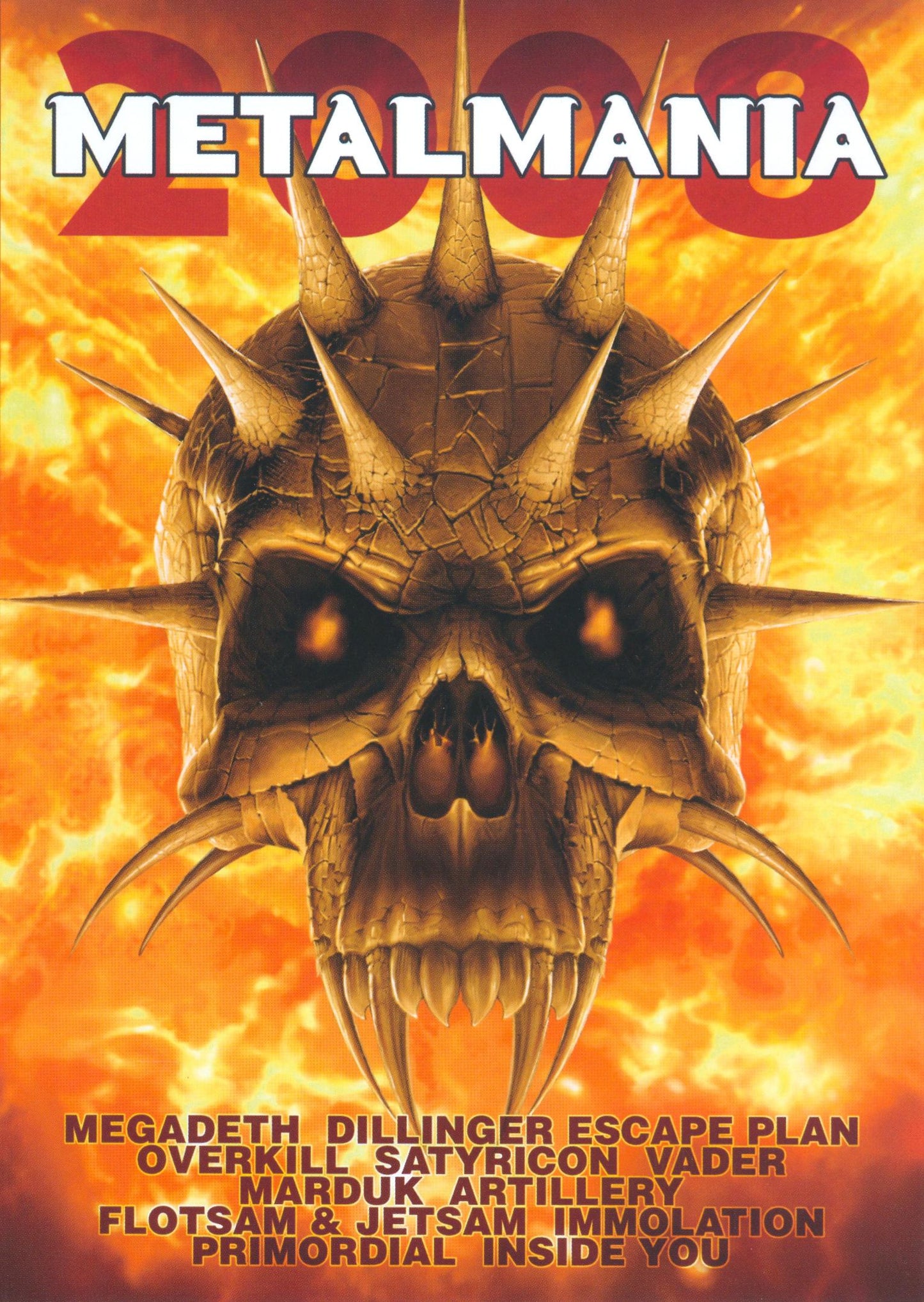 Metalmania 2008 [DVD] cover art