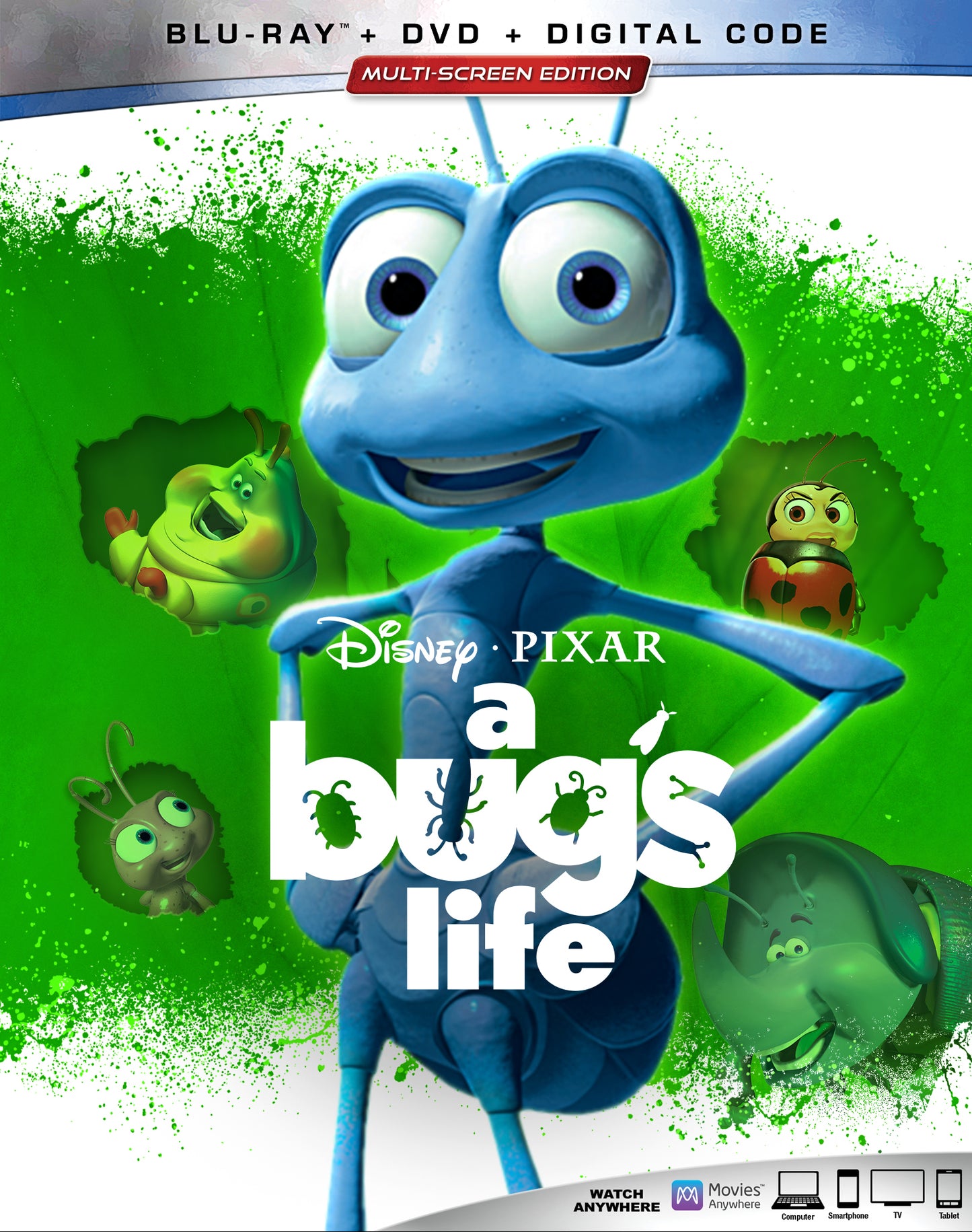 Bug's Life [Includes Digital Copy] [Blu-ray/DVD] cover art