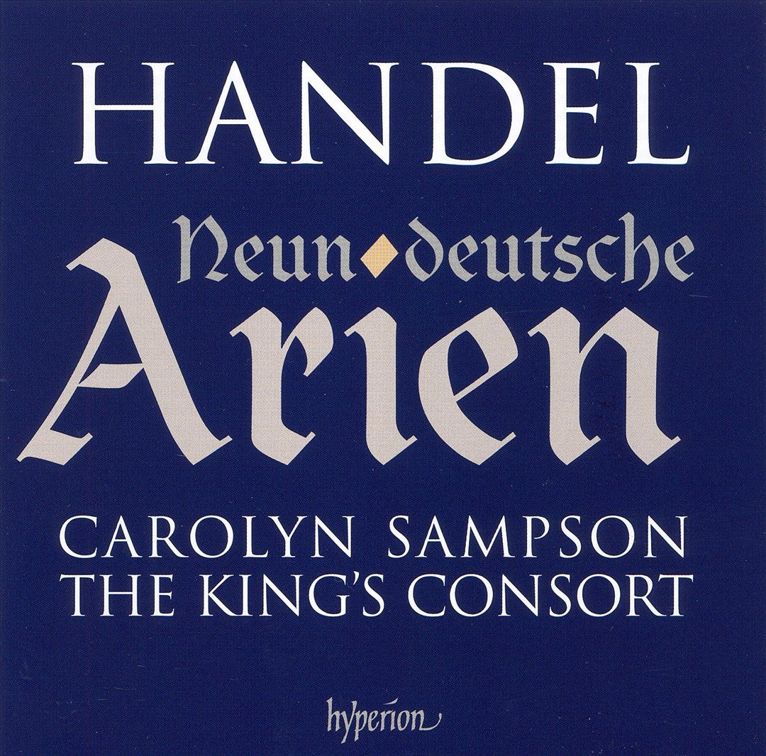 Handel: Neun deutsche Arien cover art