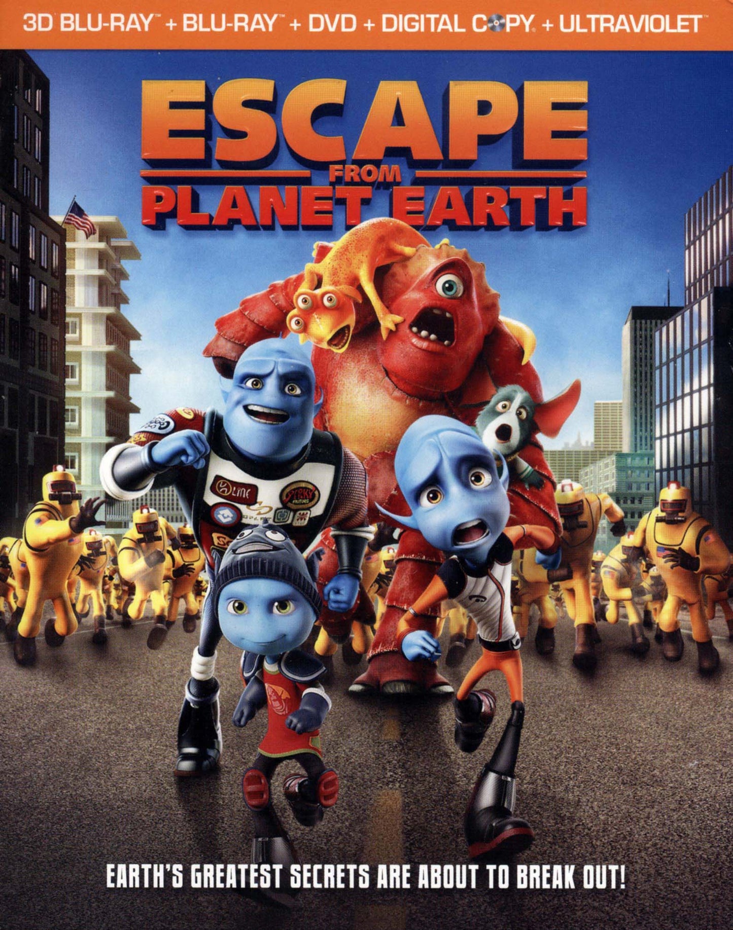 Escape from Planet Earth [Includes Digital Copy] [Blu-ray/DVD] cover art