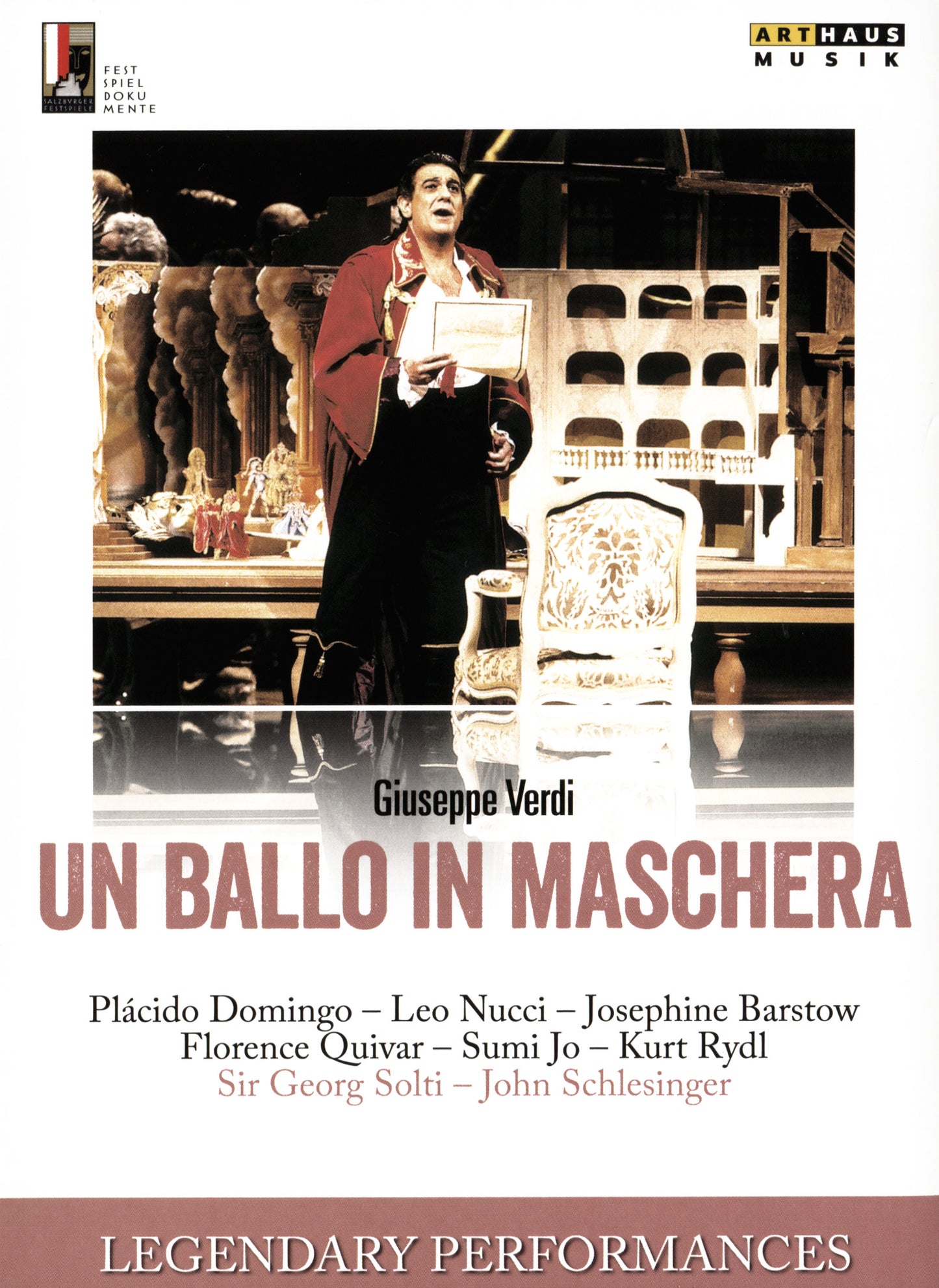 Verdi: Un Ballo in Maschera [Video] cover art