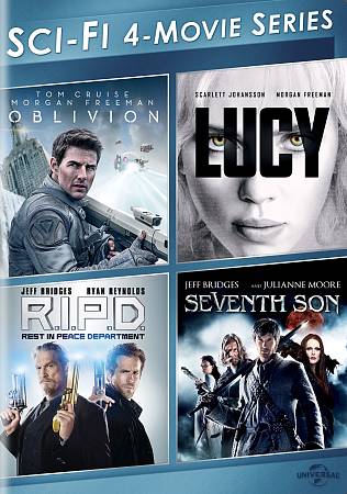 Oblivion/Lucy/R.I.P.D./Seventh Son cover art