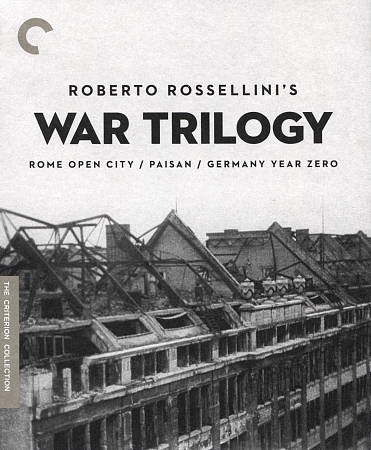 Roberto Rossellini's War Trilogy cover art