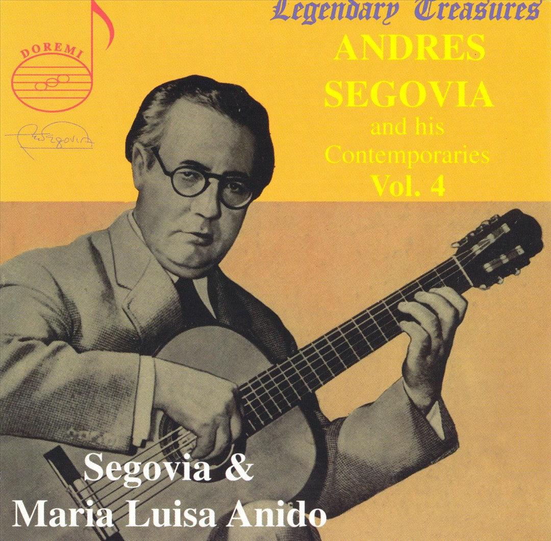 Andres Segovia & his contemporaries, Vol. 4 cover art