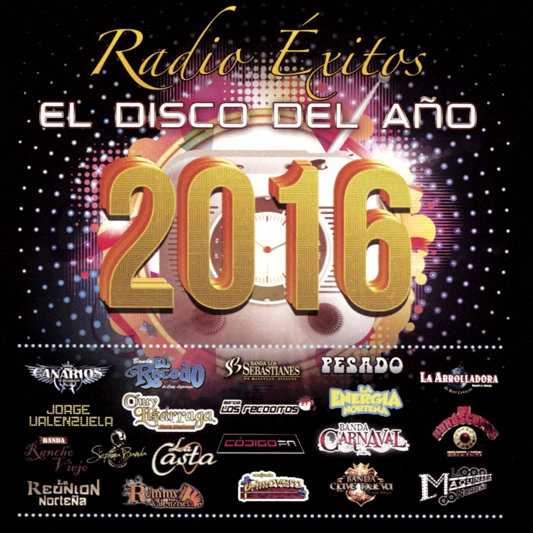 Radio Exitos: El Disco del Ano 2016 cover art