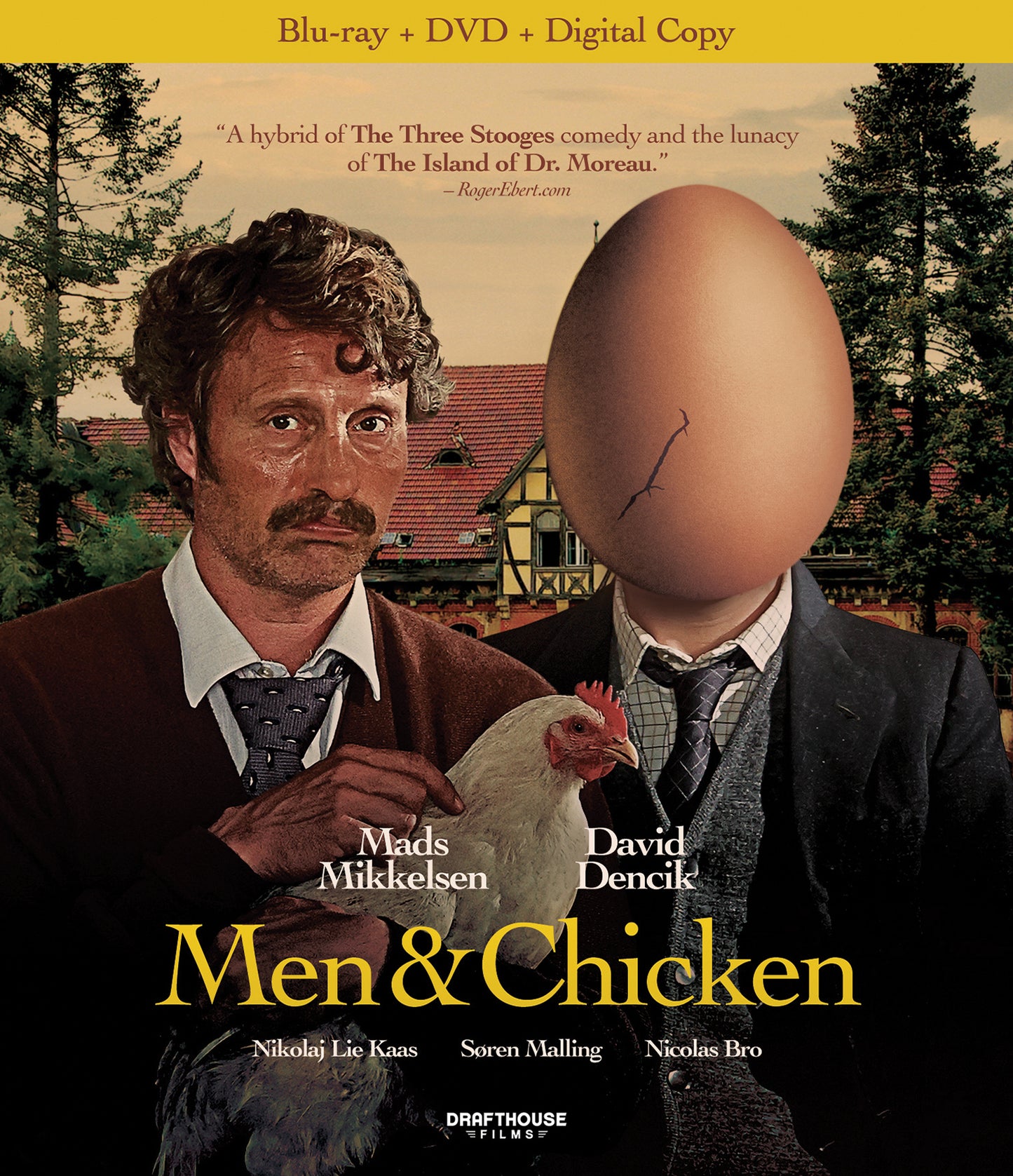 Men & Chicken [Blu-ray/DVD] [2 Discs] cover art