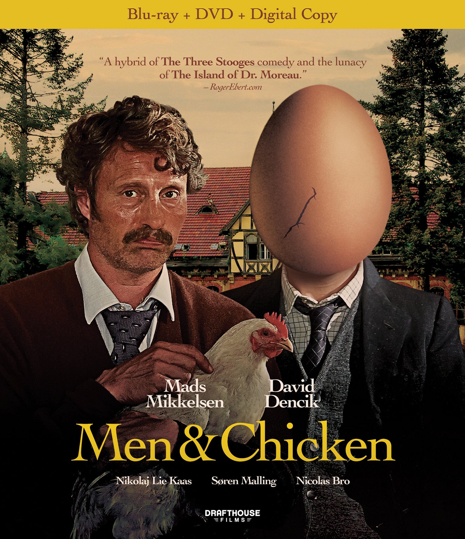 Men & Chicken [Blu-ray/DVD] [2 Discs] cover art