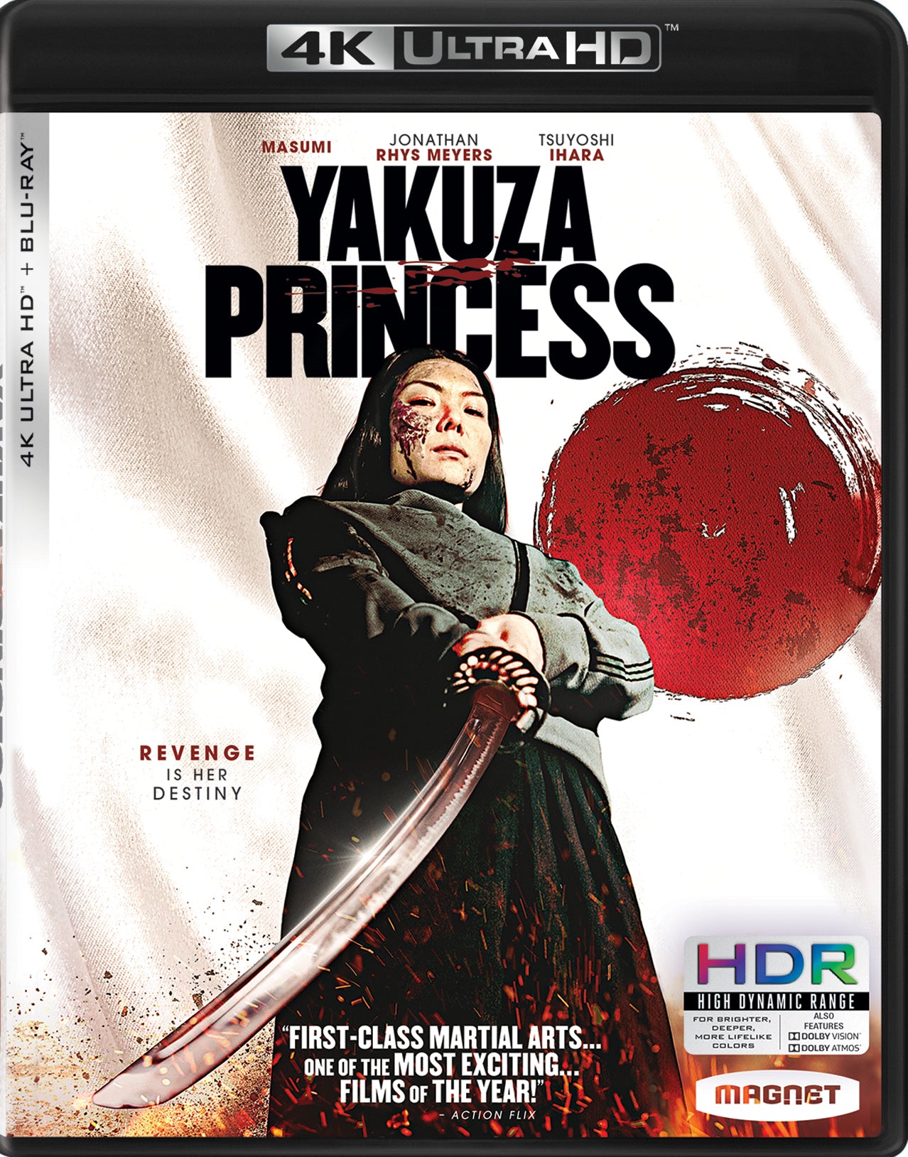 Yakuza Princess [4K Ultra HD Blu-ray/Blu-ray] cover art