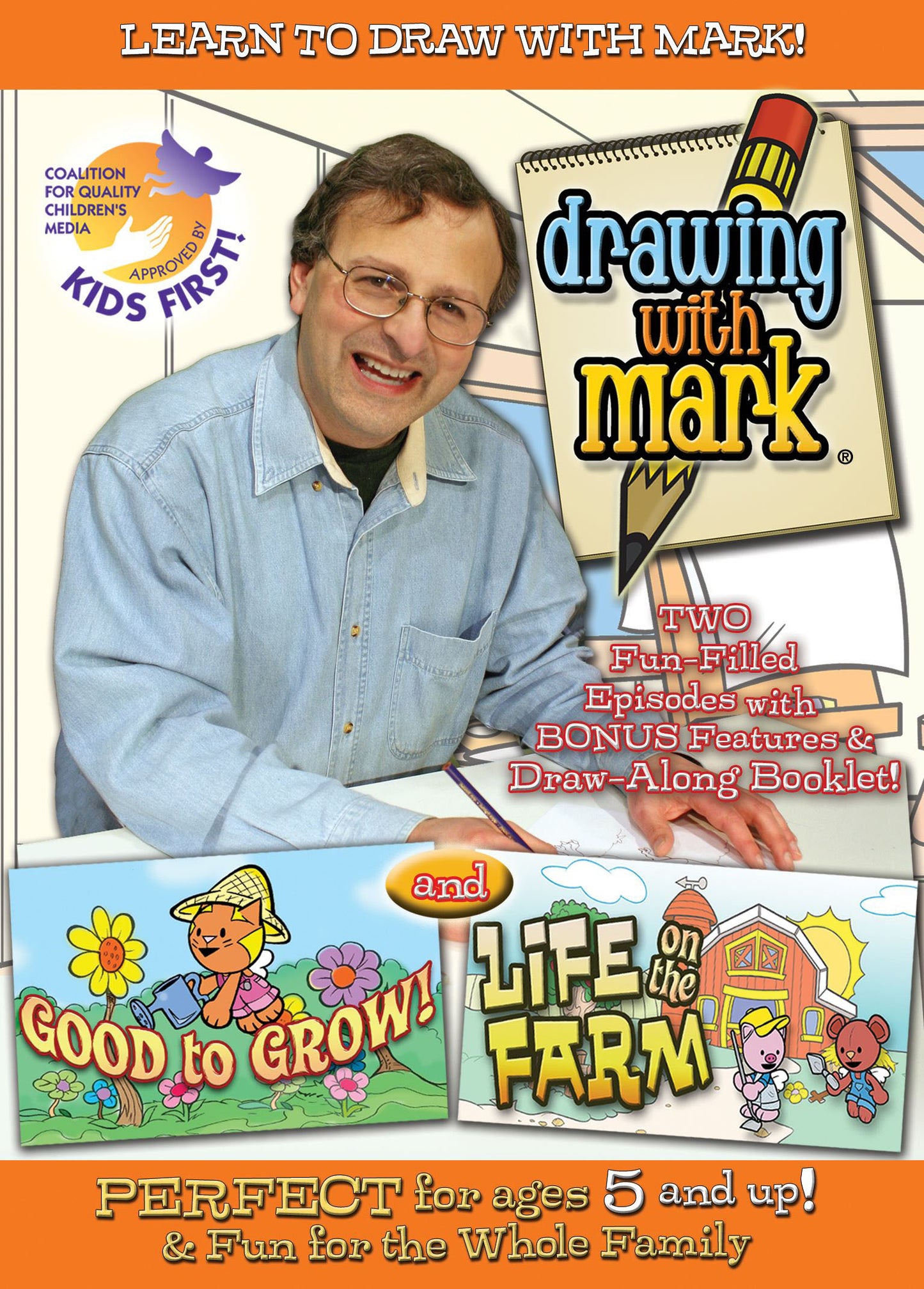 Drawing with Mark: Good to Grow/Life on the Farm cover art