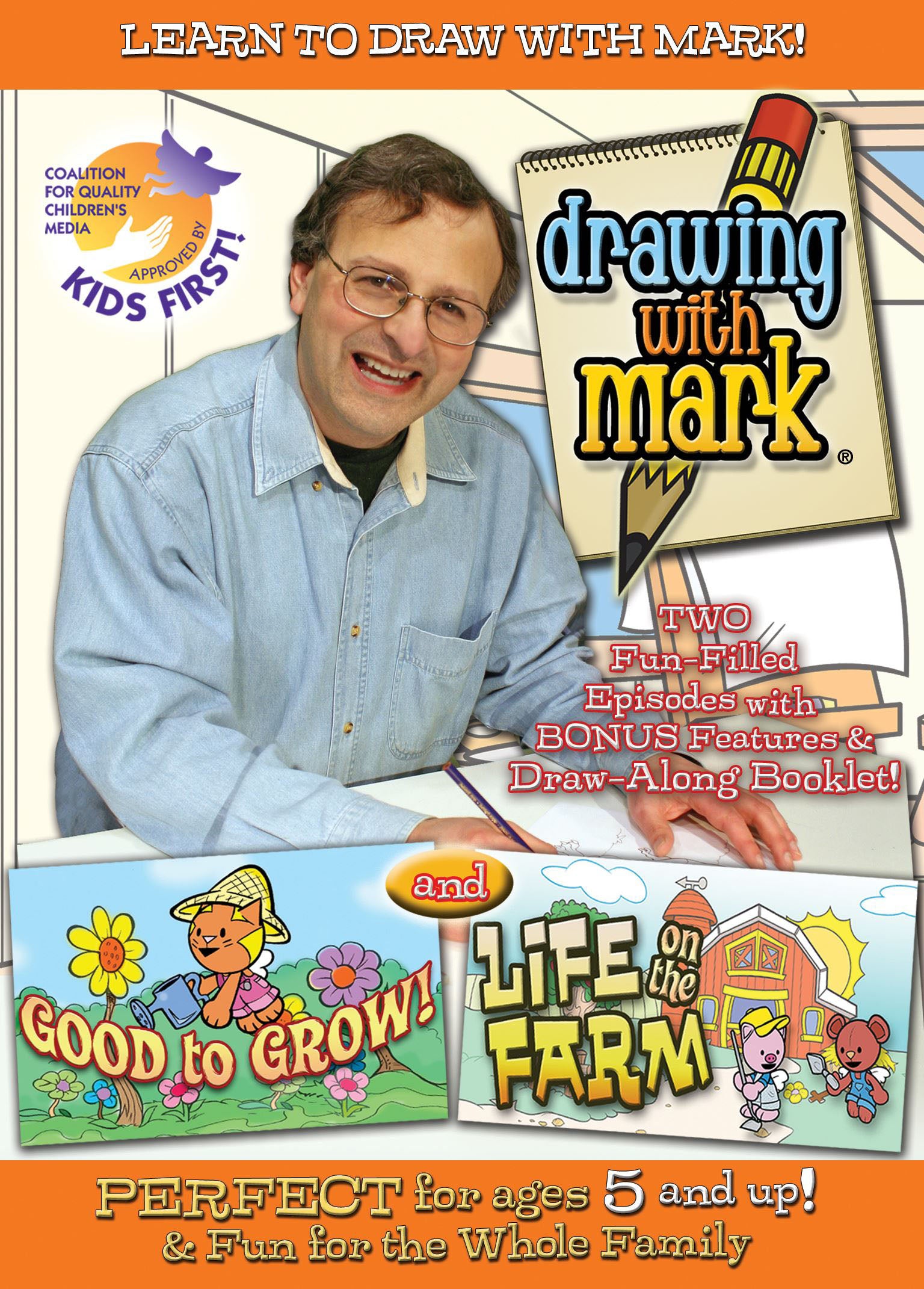 Drawing with Mark: Good to Grow/Life on the Farm cover art