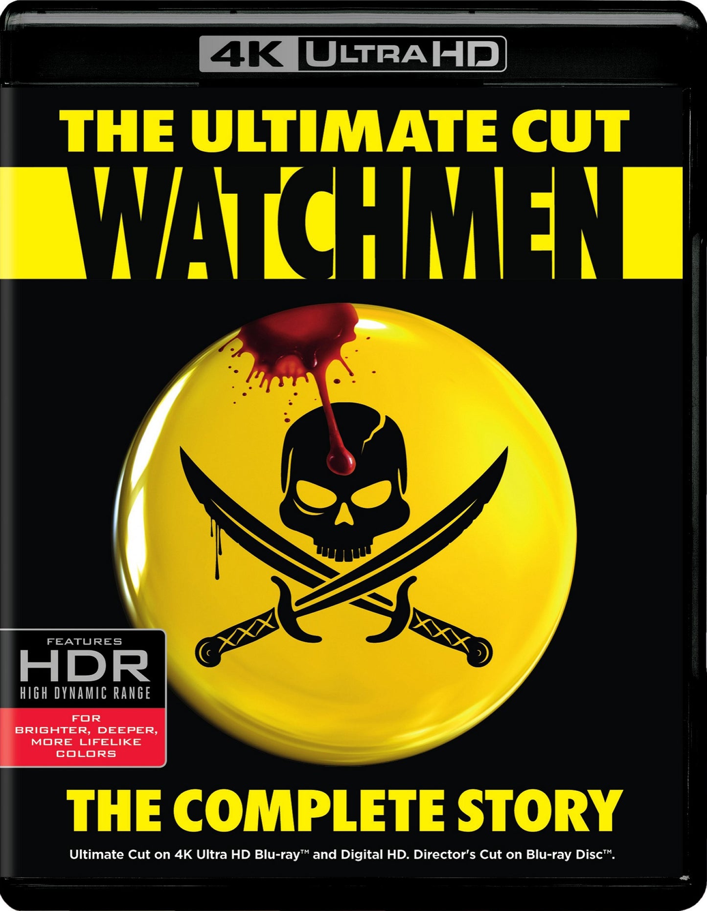 Watchmen [The Ultimate Cut] [4K Ultra HD Blu-ray/Blu-ray] cover art