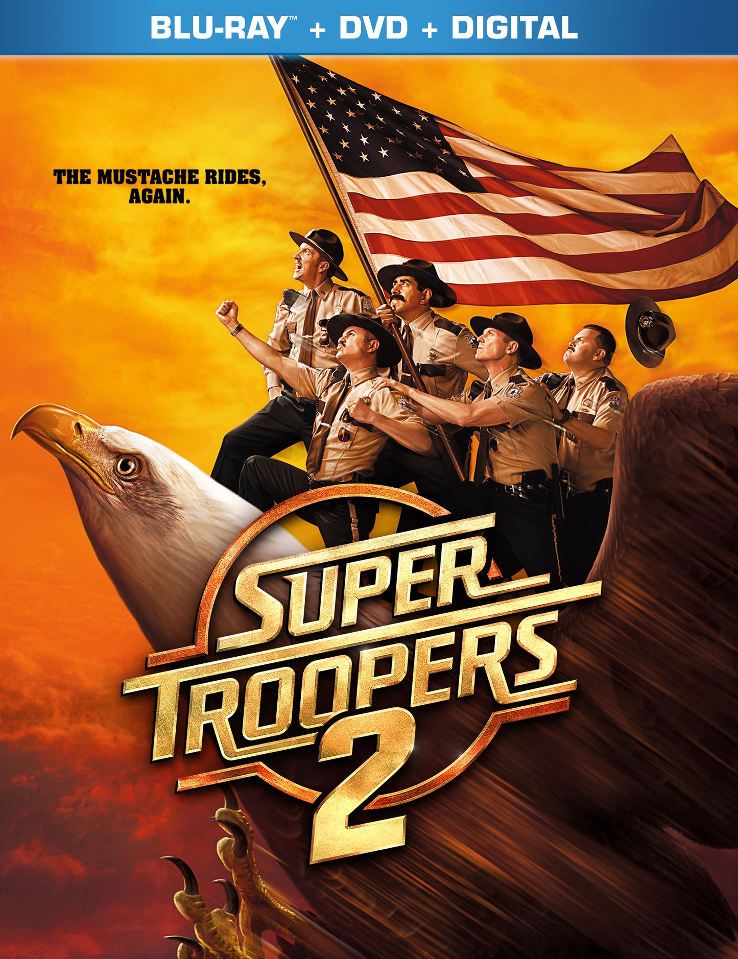 Super Troopers 2 [Includes Digital Copy] [Blu-ray/DVD] cover art