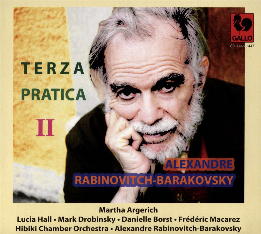 Alexandre Rabinovitch-Barakovsky: Terza Pratica II cover art