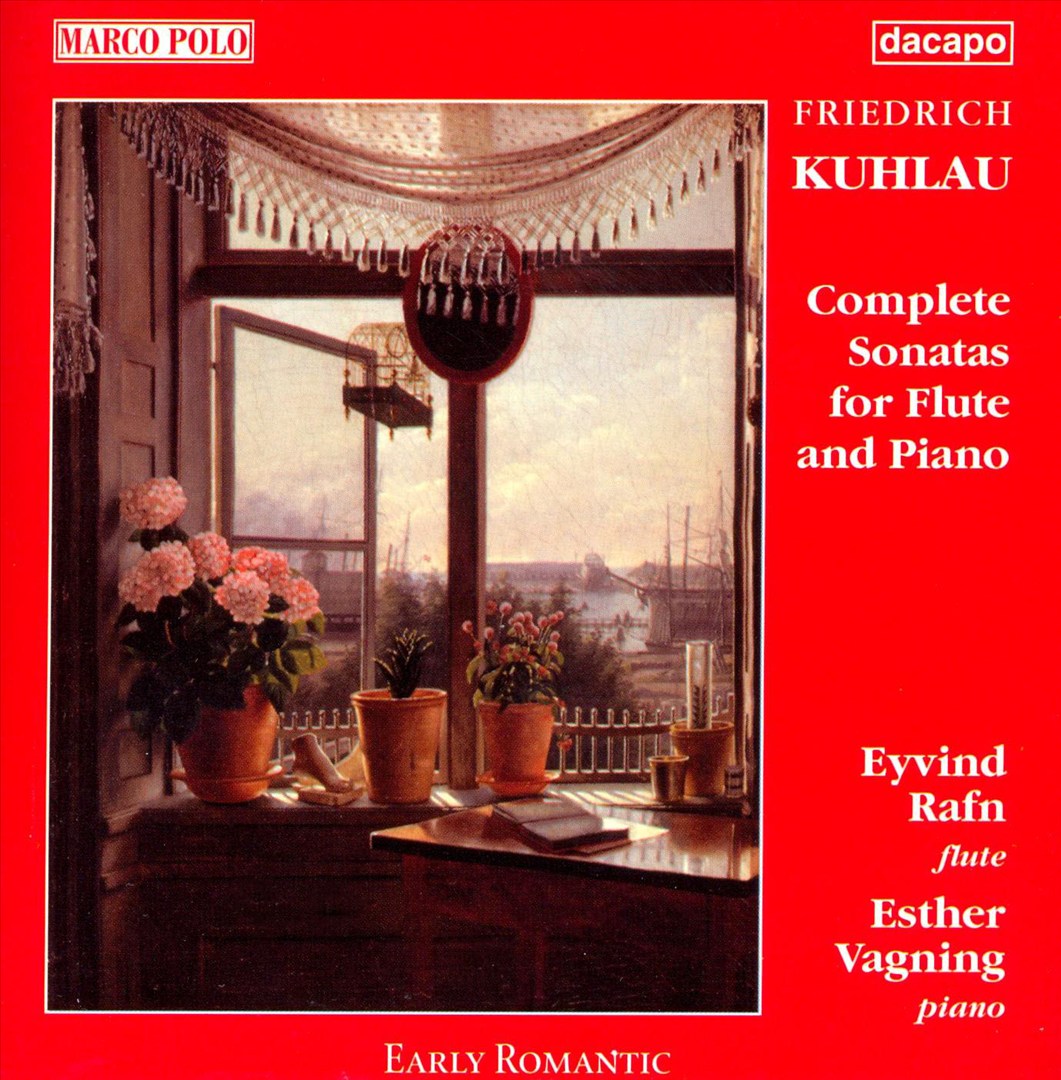 Friedrich Kuhlau: Complete Sonatas for Flute and Piano cover art