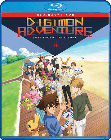 Digimon Adventure: Last Evolution Kizuna [2 Discs] [Blu-ray/DVD] cover art
