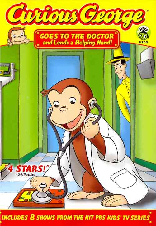 Curious George Goes to the Doctor and Lends a Helping Hand cover art