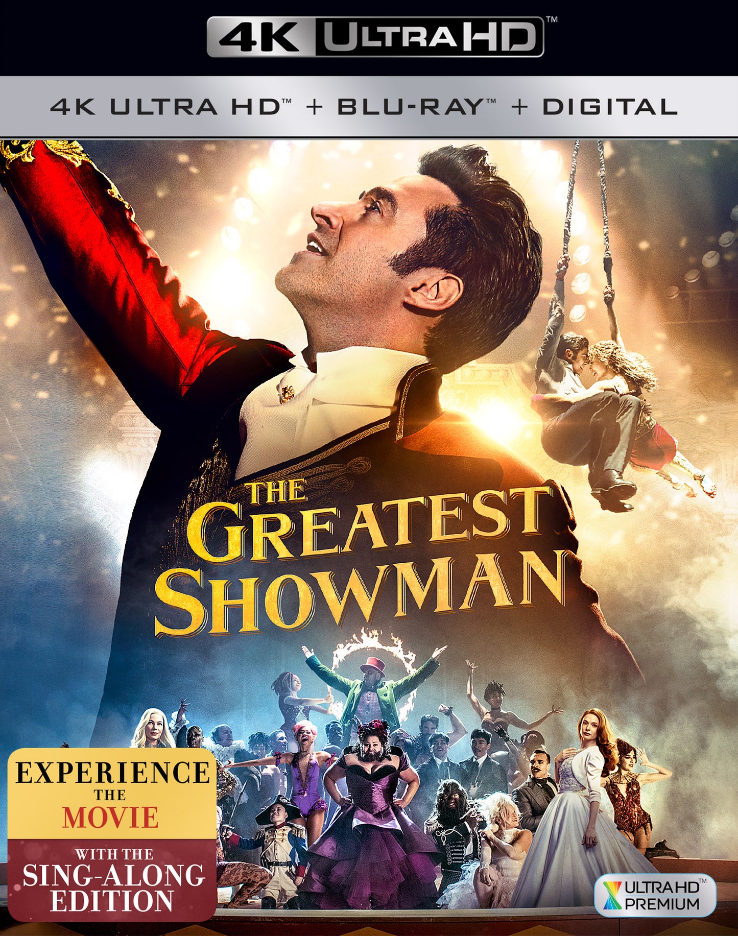 Greatest Showman [Includes Digital Copy] [4K Ultra HD Blu-ray/Blu-ray] cover art