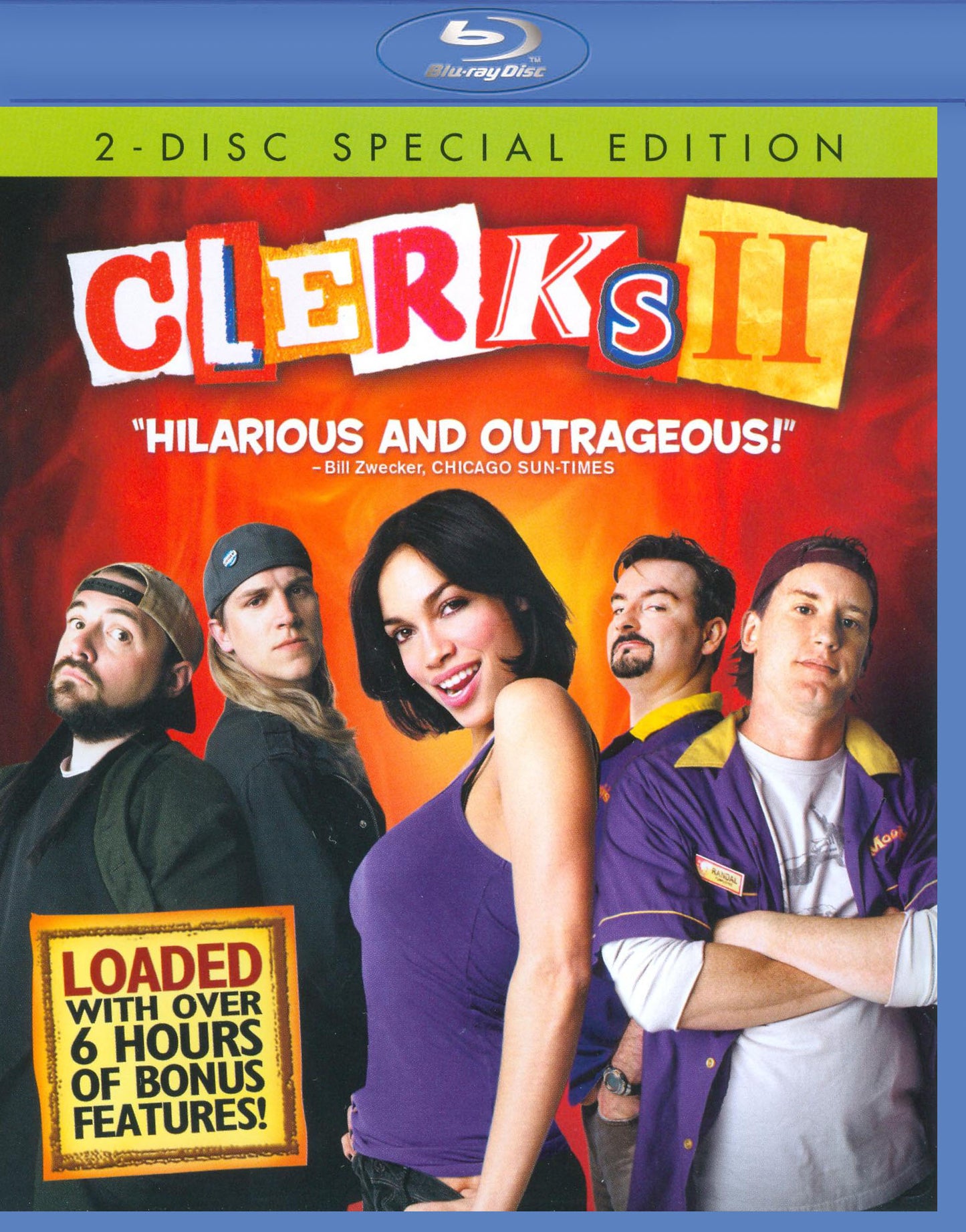 Clerks 2 [WS] [2 Discs] [Blu-ray] cover art