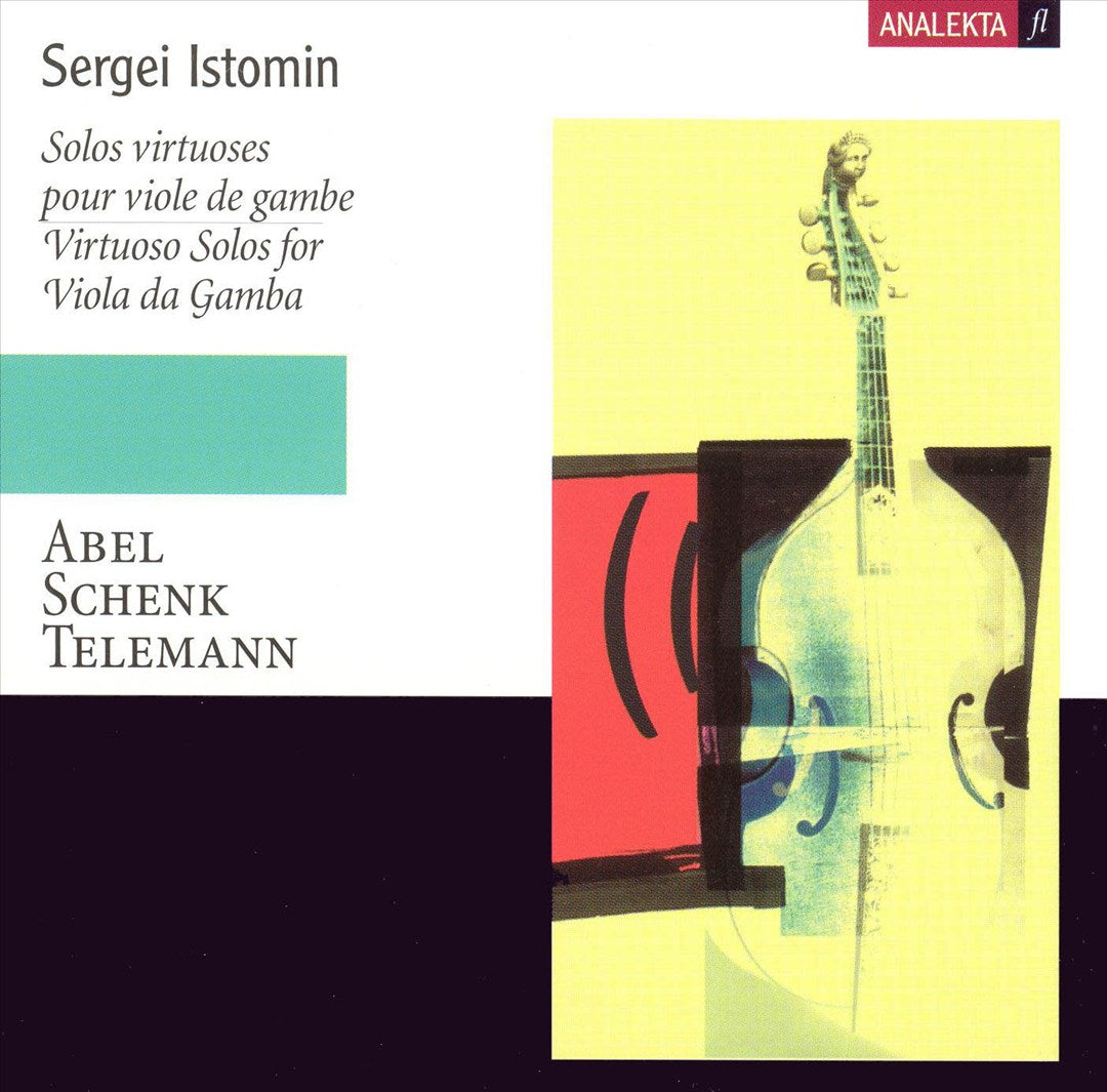 Abel, Schenk, Telemann: Solos for Viola da Gamba cover art