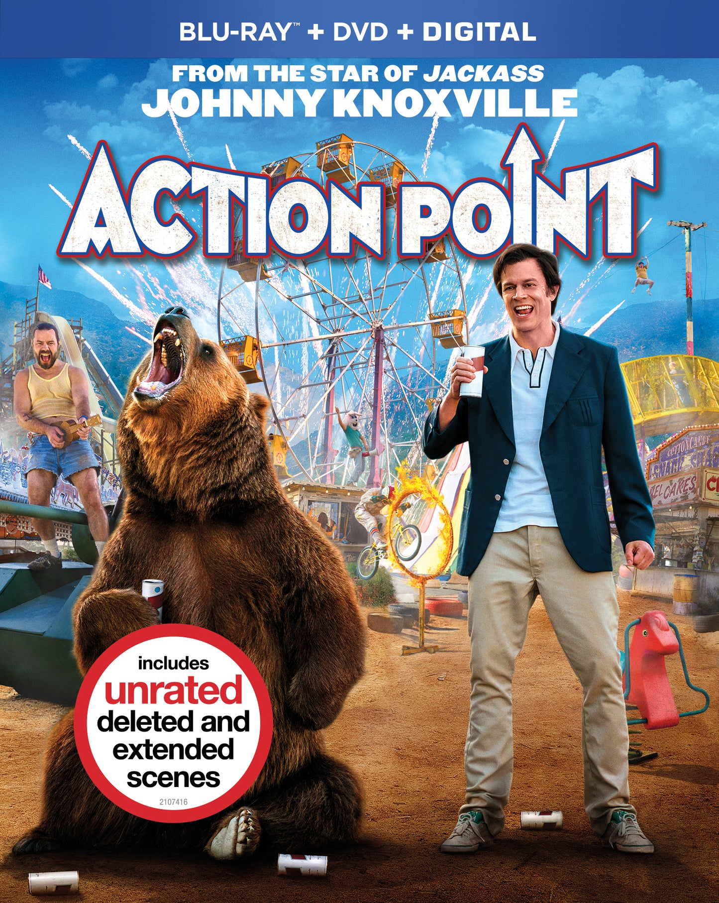 Action Point [Includes Digital Copy] [Blu-ray/DVD] cover art