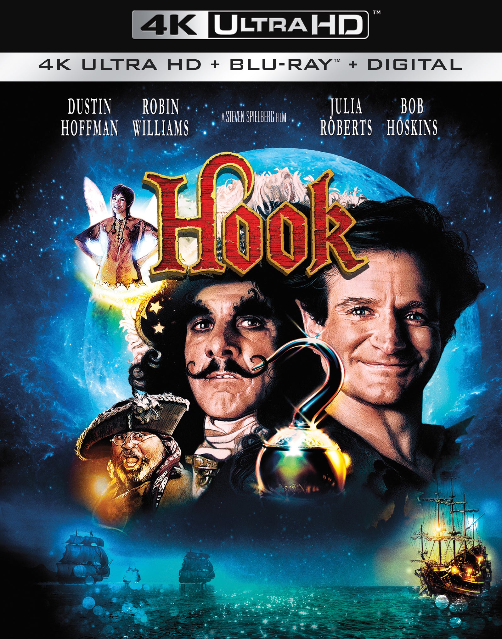Hook [Includes Digital Copy] [4K Ultra HD Blu-ray/Blu-ray] cover art