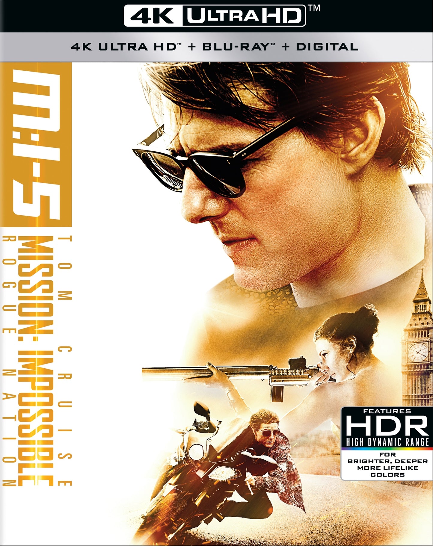 Mission: Impossible - Rogue Nation [4K Ultra HD Blu-ray/Blu-ray] cover art