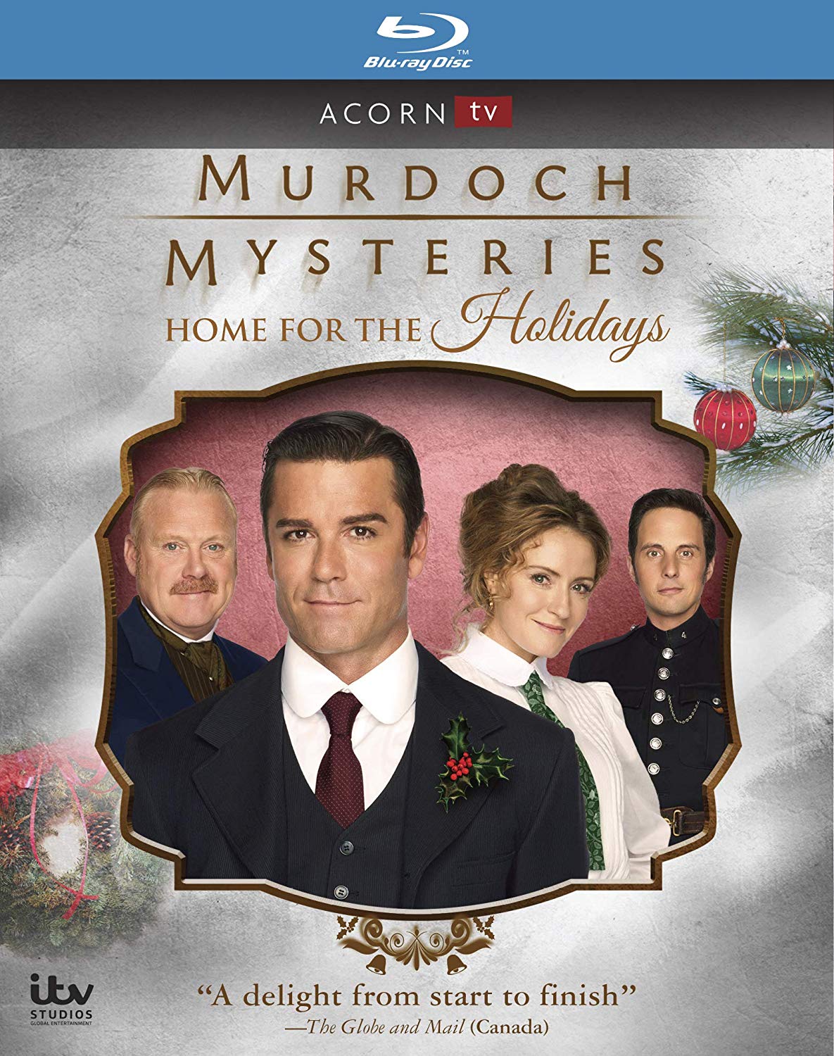 Murdoch Mysteries: Home for the Holidays [Blu-ray] cover art