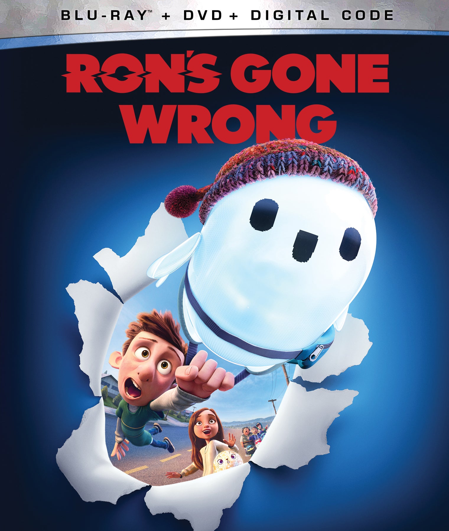 Ron's Gone Wrong [Includes Digital Copy] [Blu-ray/DVD] cover art