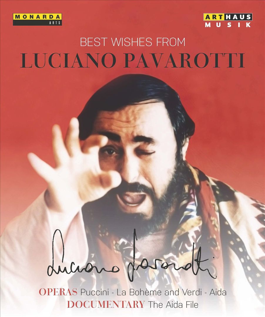 Best Wishes from Luciano Pavarotti [Video] cover art