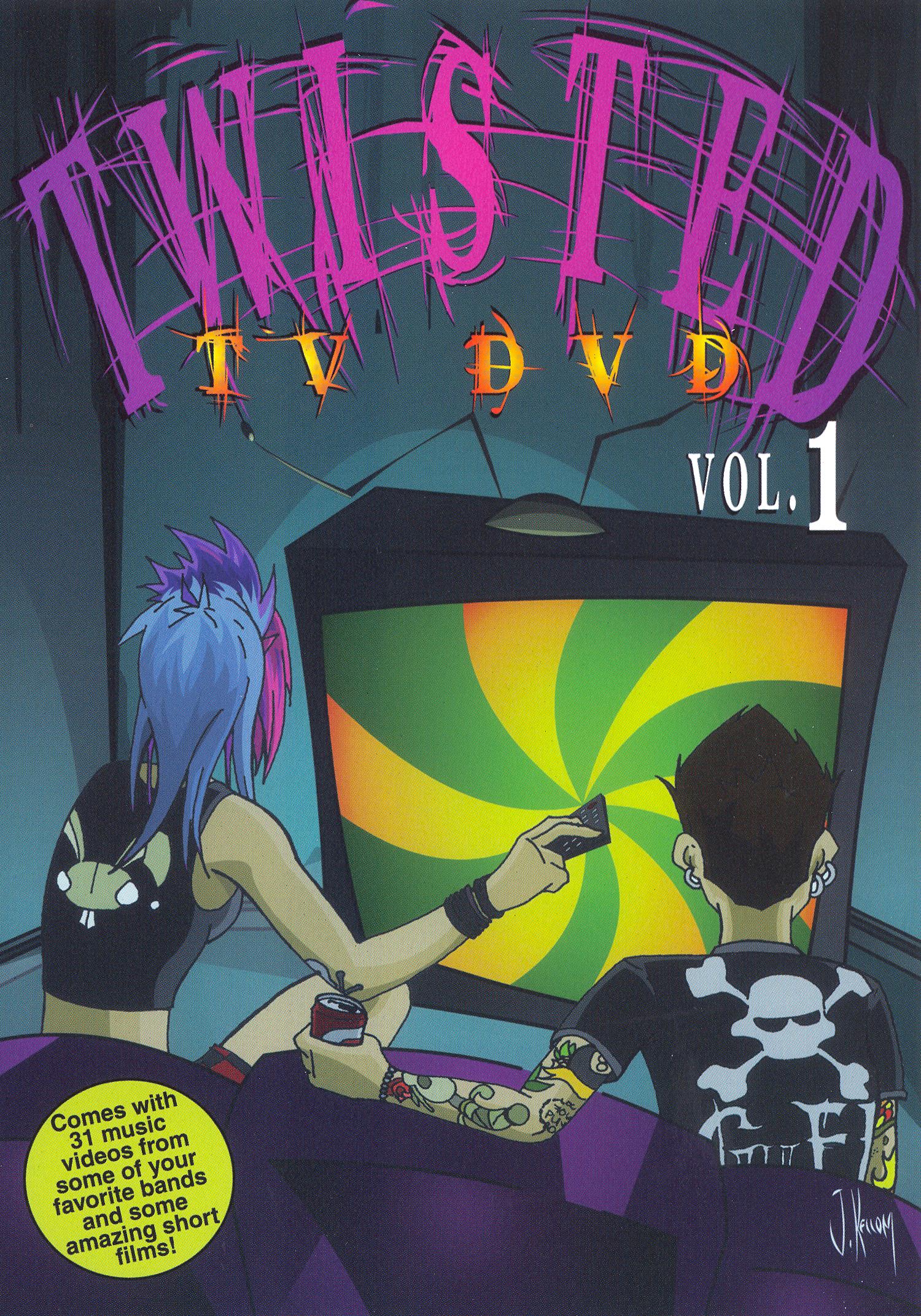 Twisted TV DVD, Vol. 1 cover art