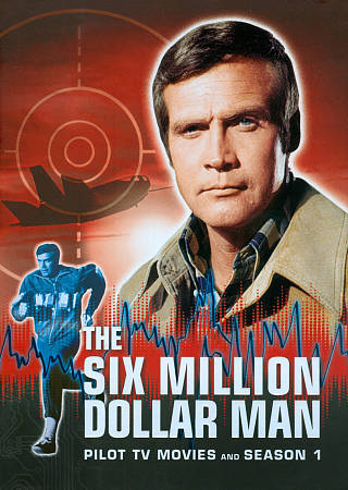 Six Million Dollar Man: Pilot, TV Movies and Season 1 cover art