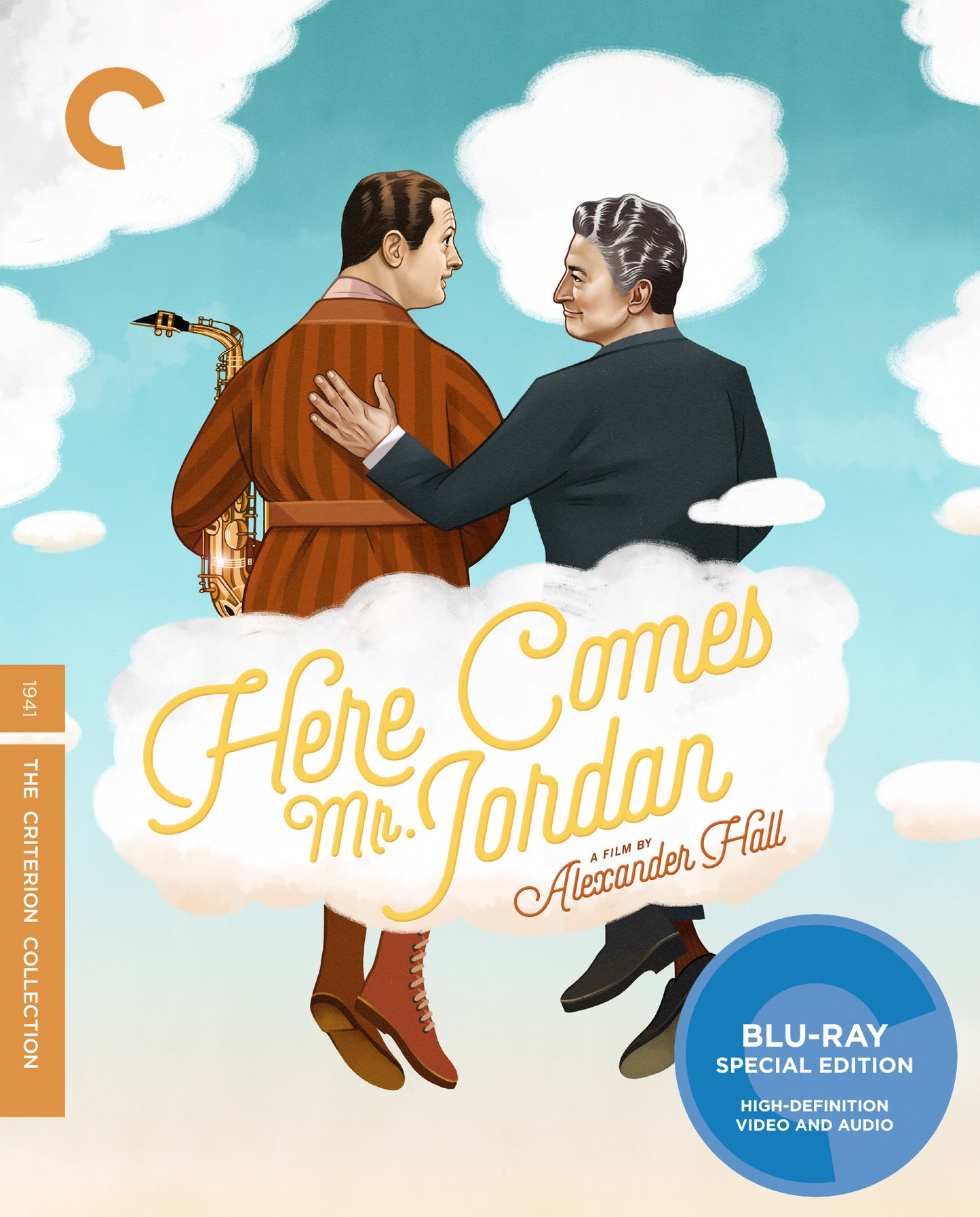 Here Comes Mr. Jordan [Criterion Collection] [Blu-ray] cover art