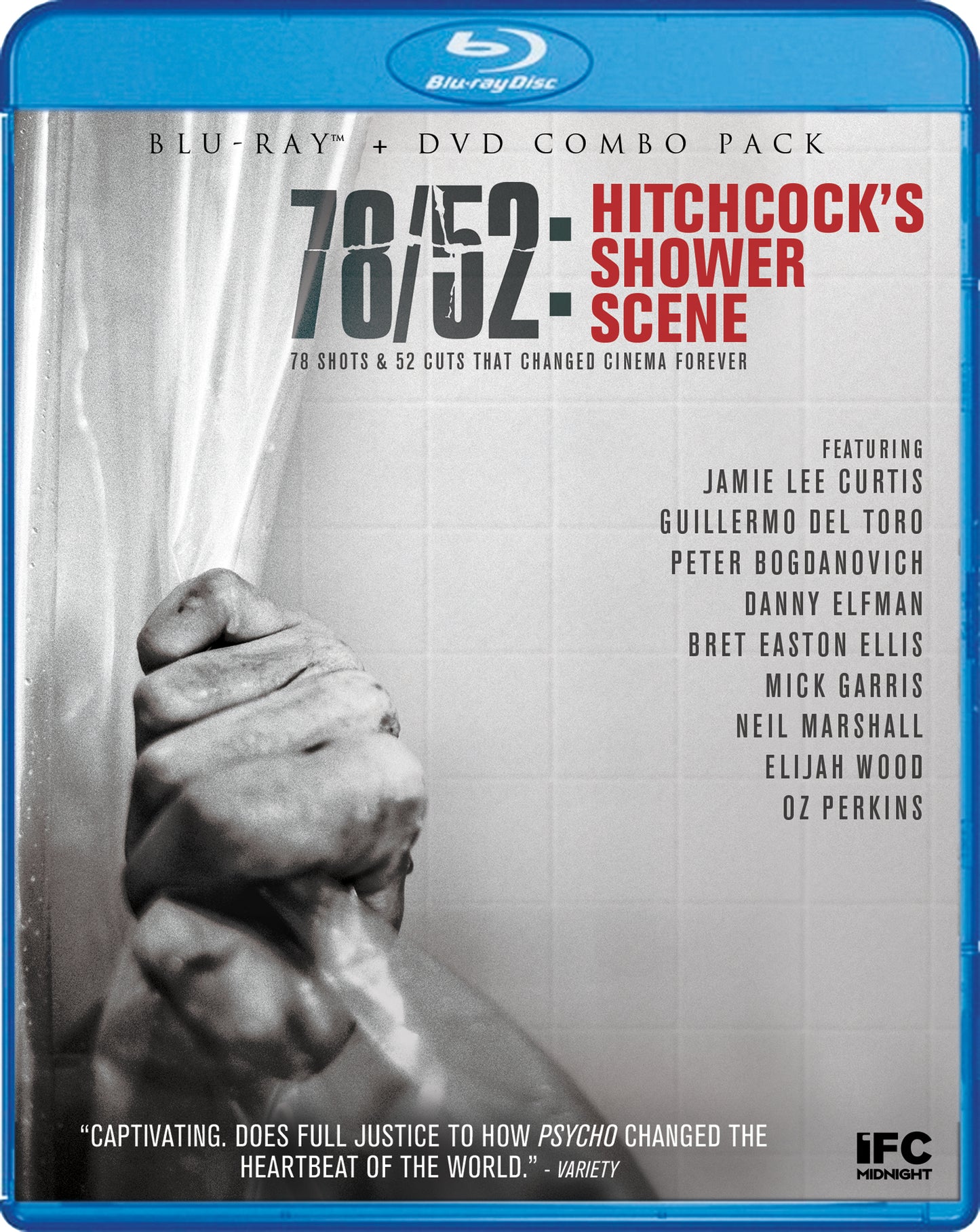 78/52: Hitchcock's Shower Scene [Blu-ray] cover art