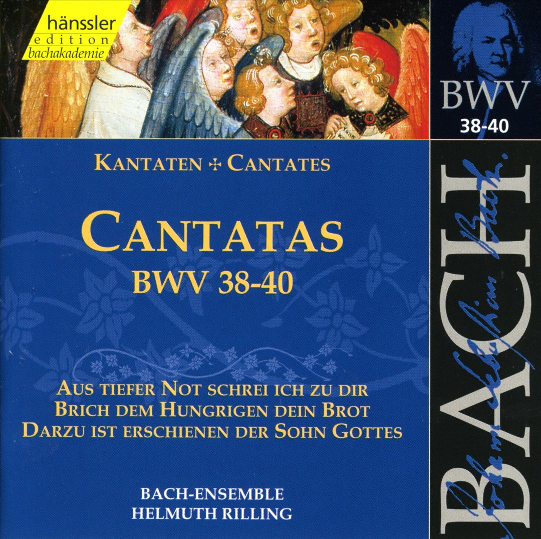 Bach: Cantatas, BWV 38-40 cover art