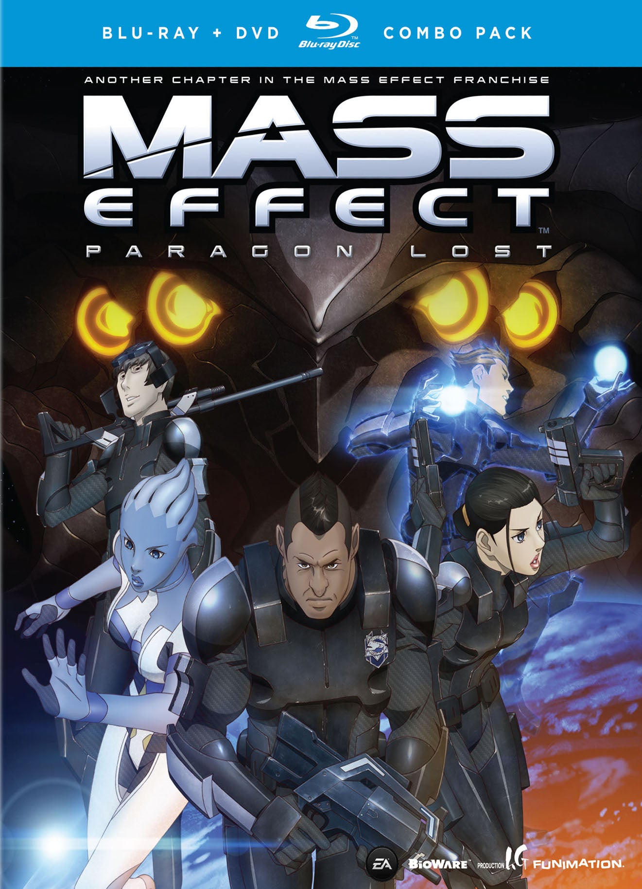 Mass Effect: Paragon Lost [2 Discs] [Blu-ray/DVD] cover art