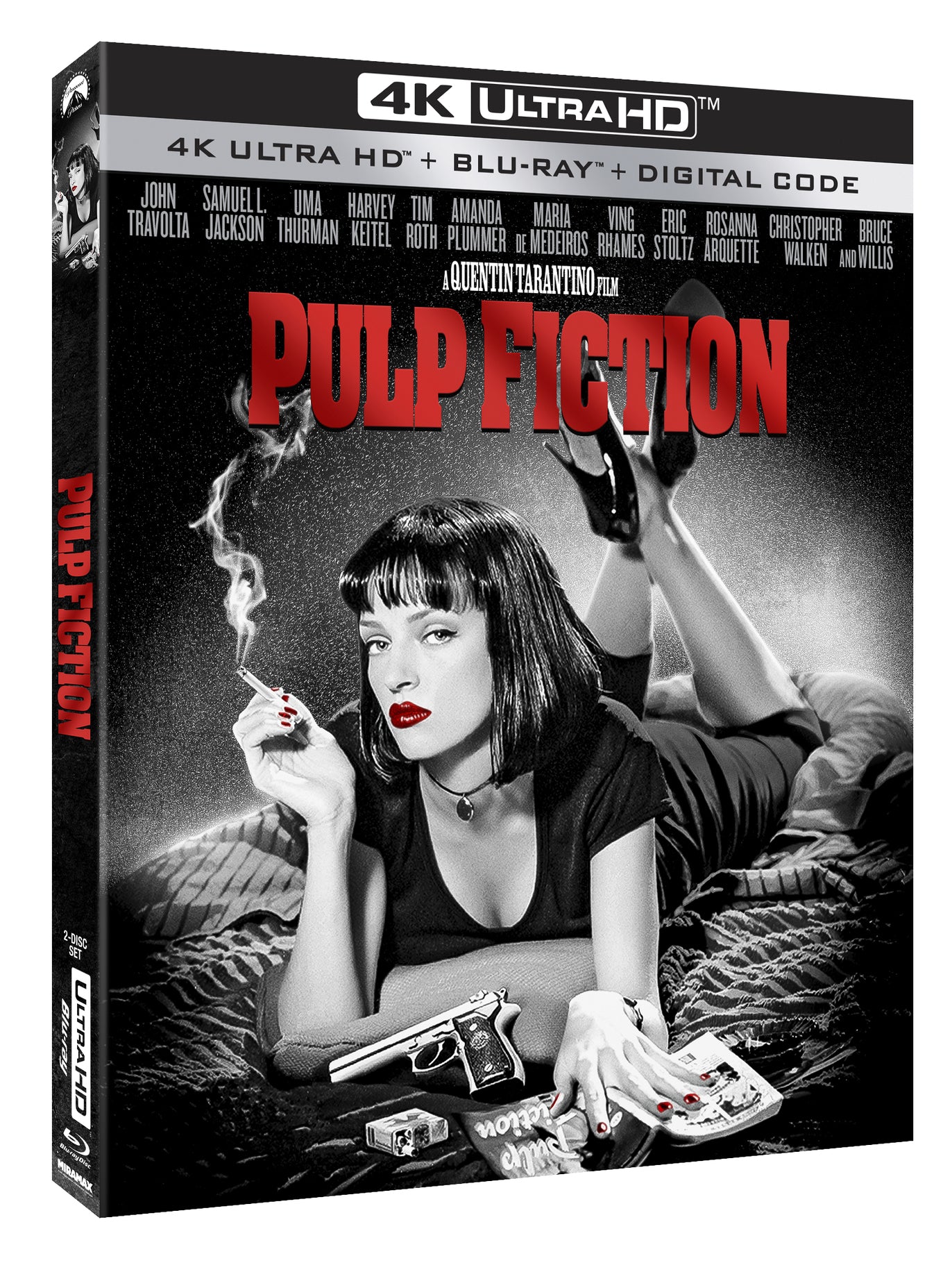 Pulp Fiction [4K Ultra HD Blu-ray] cover art